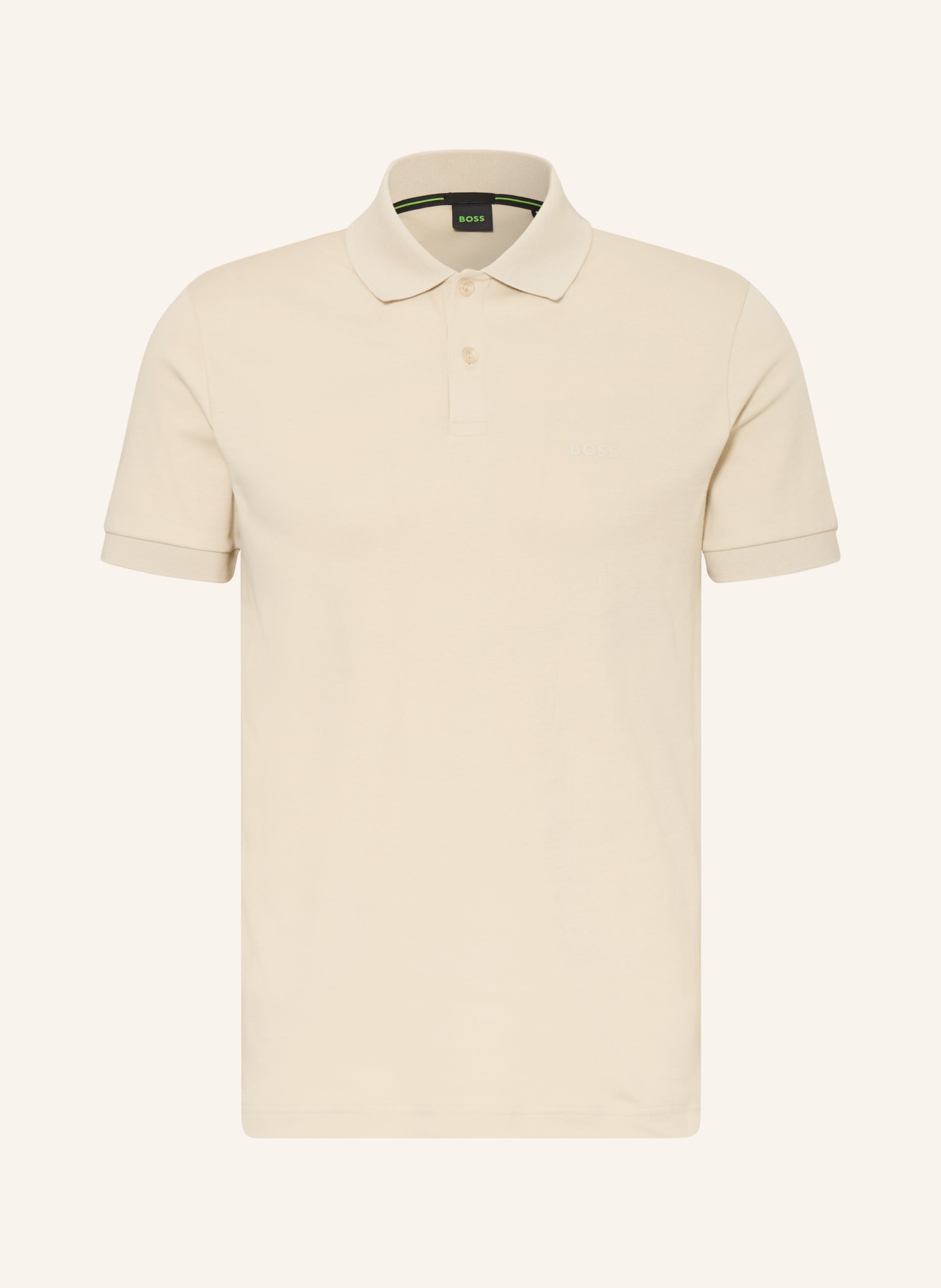 BOSS Jersey-Poloshirt PIO: BEIGE