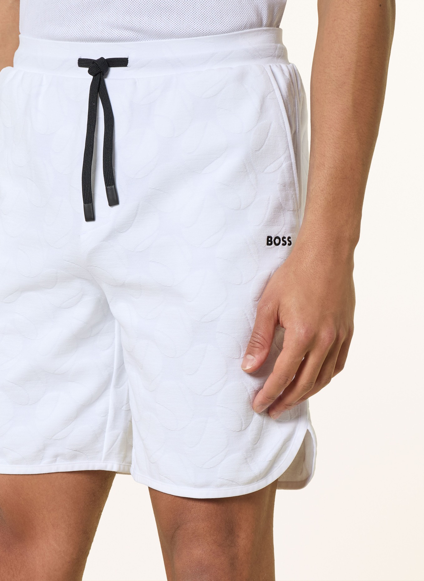 BOSS Sweatshorts MEMBER: WEISS