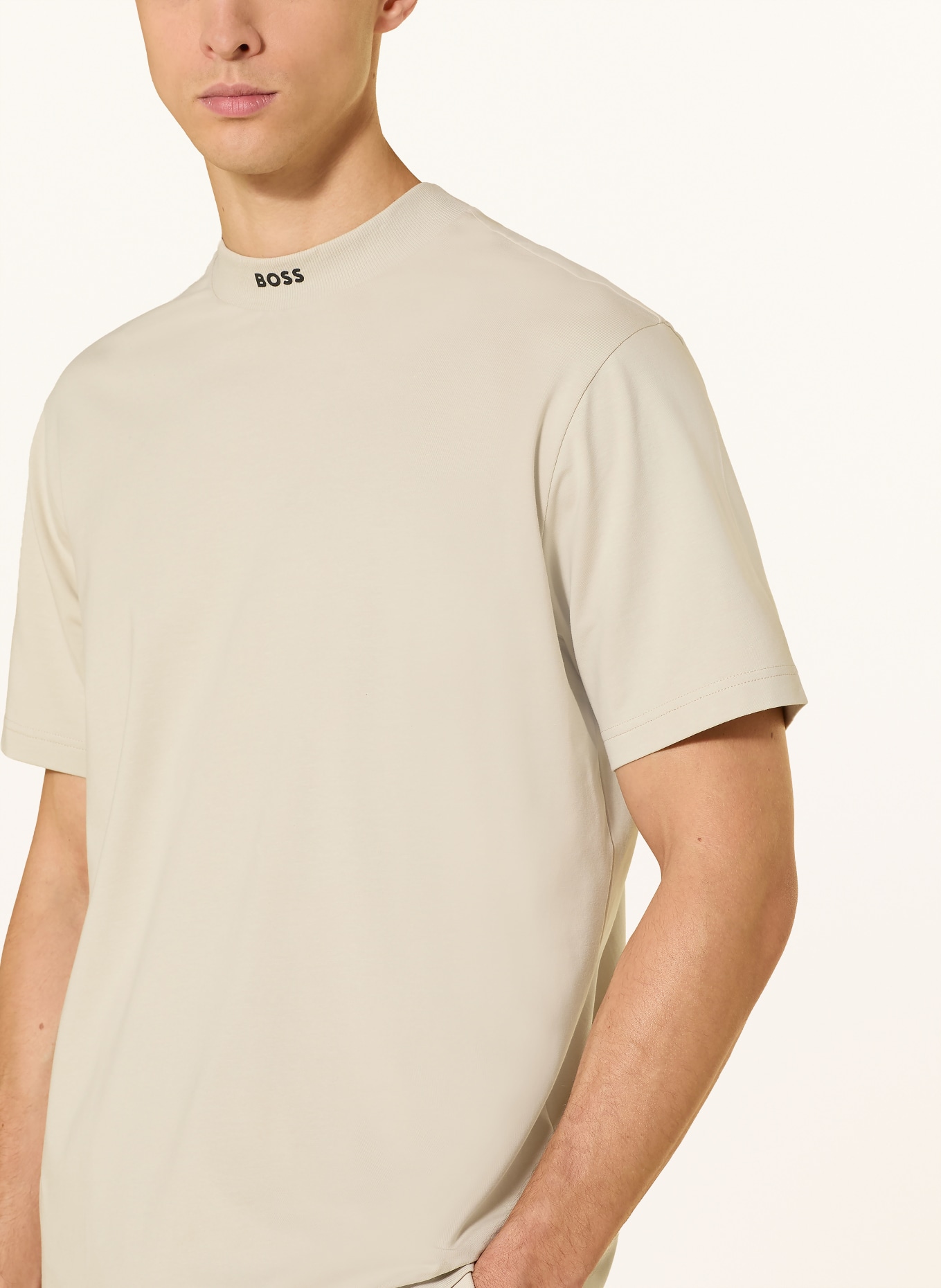 BOSS T-shirt: BEIGE