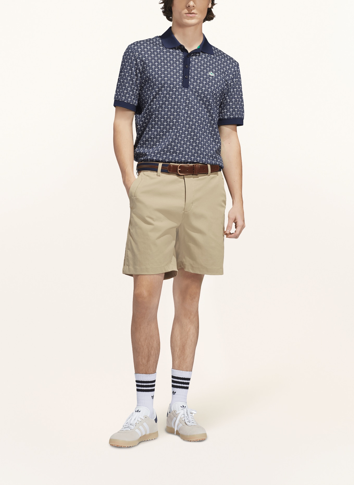 adidas Originals Spodenki golfowe TWISTWEAVE: CAMELOWY