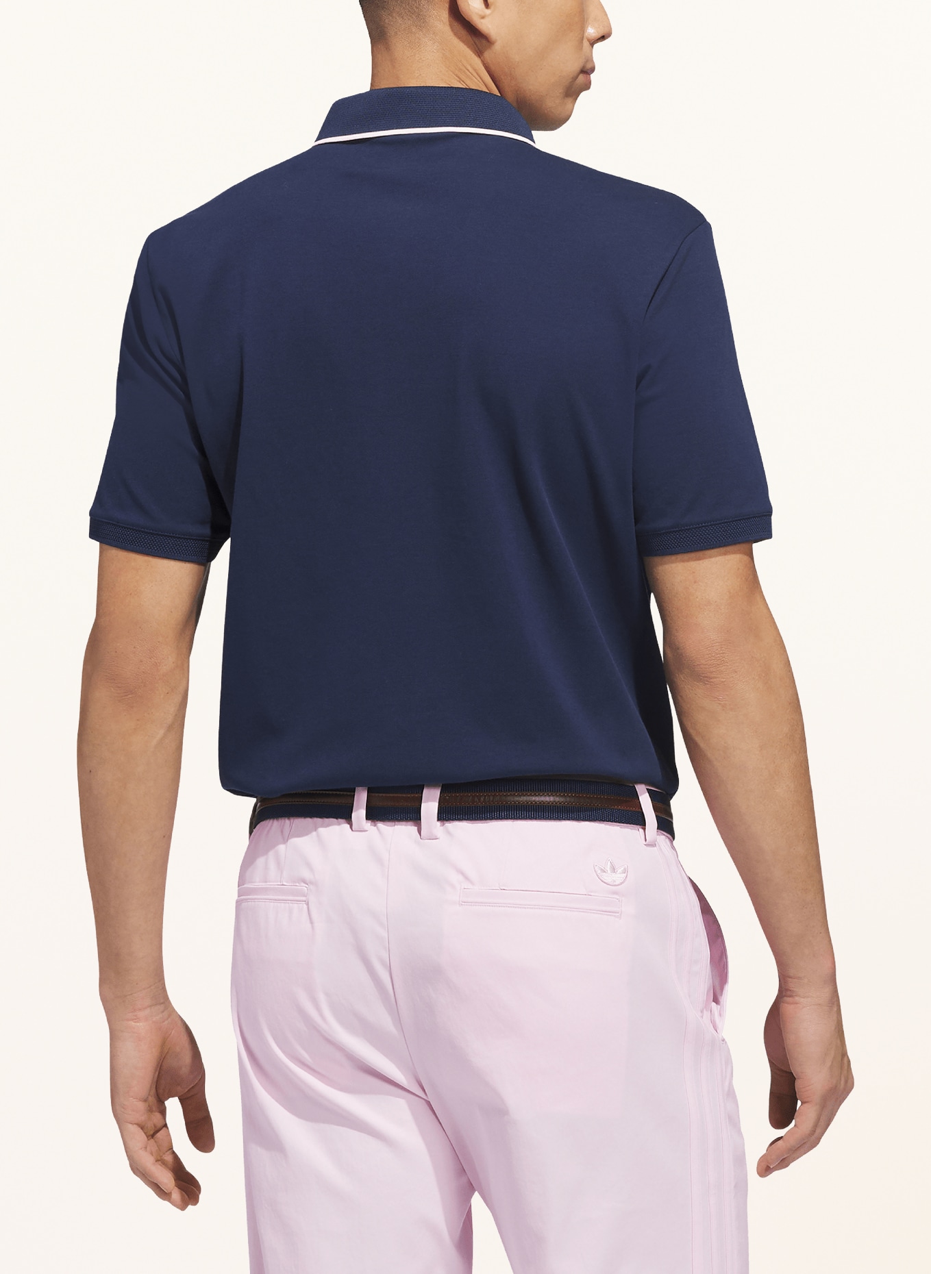 adidas Originals Piqué-Poloshirt: DUNKELBLAU / WEISS