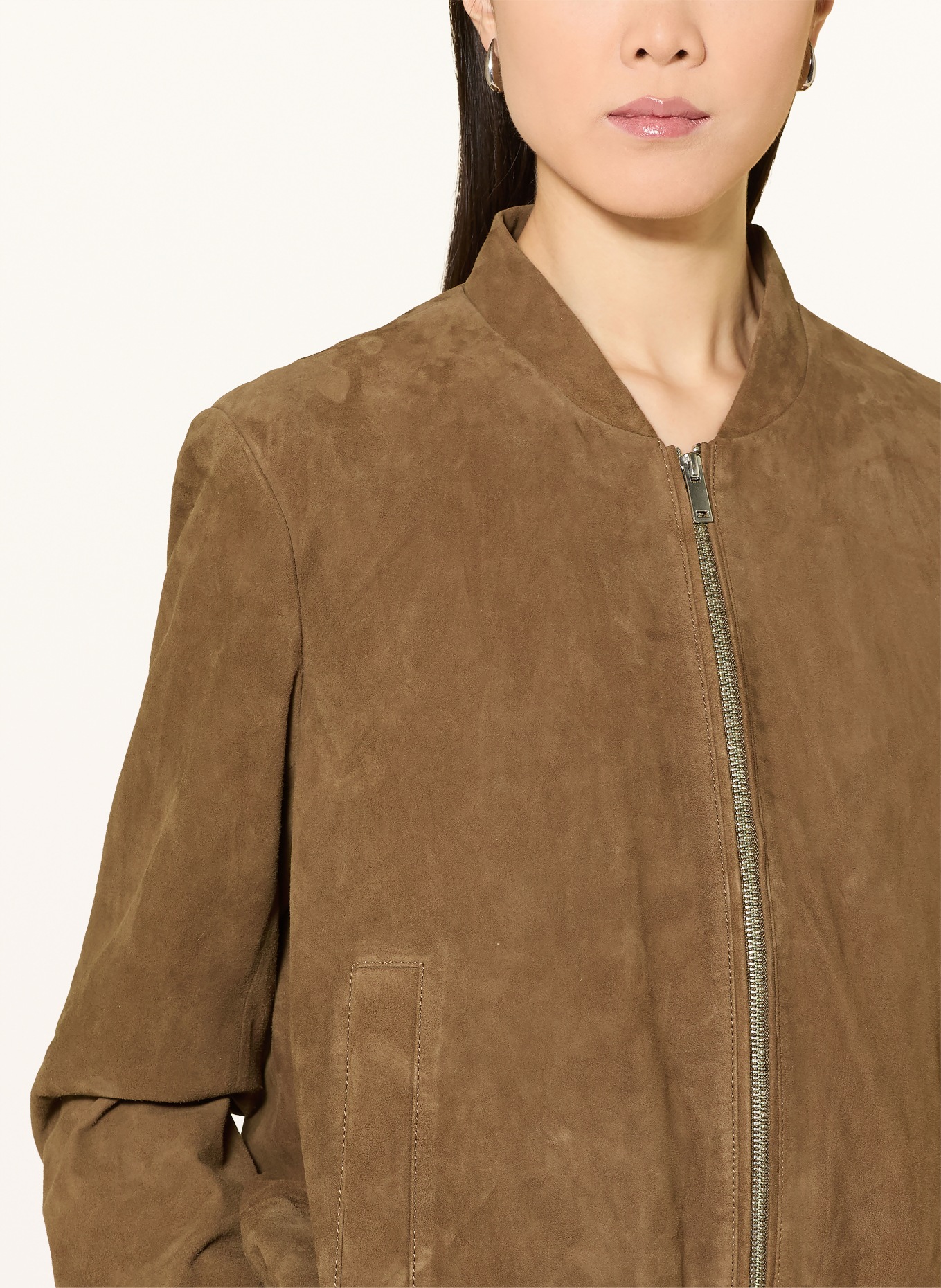 darling harbour Lederblouson: TOBACCO