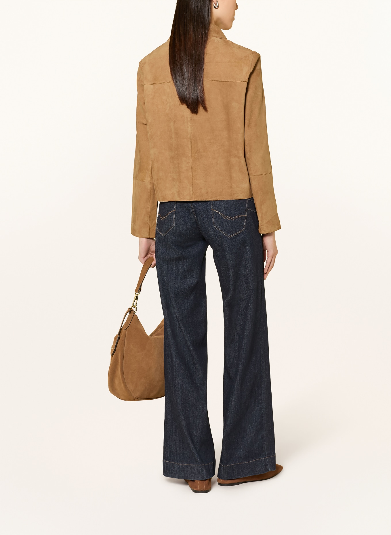 darling harbour Lederjacke: CARAMEL