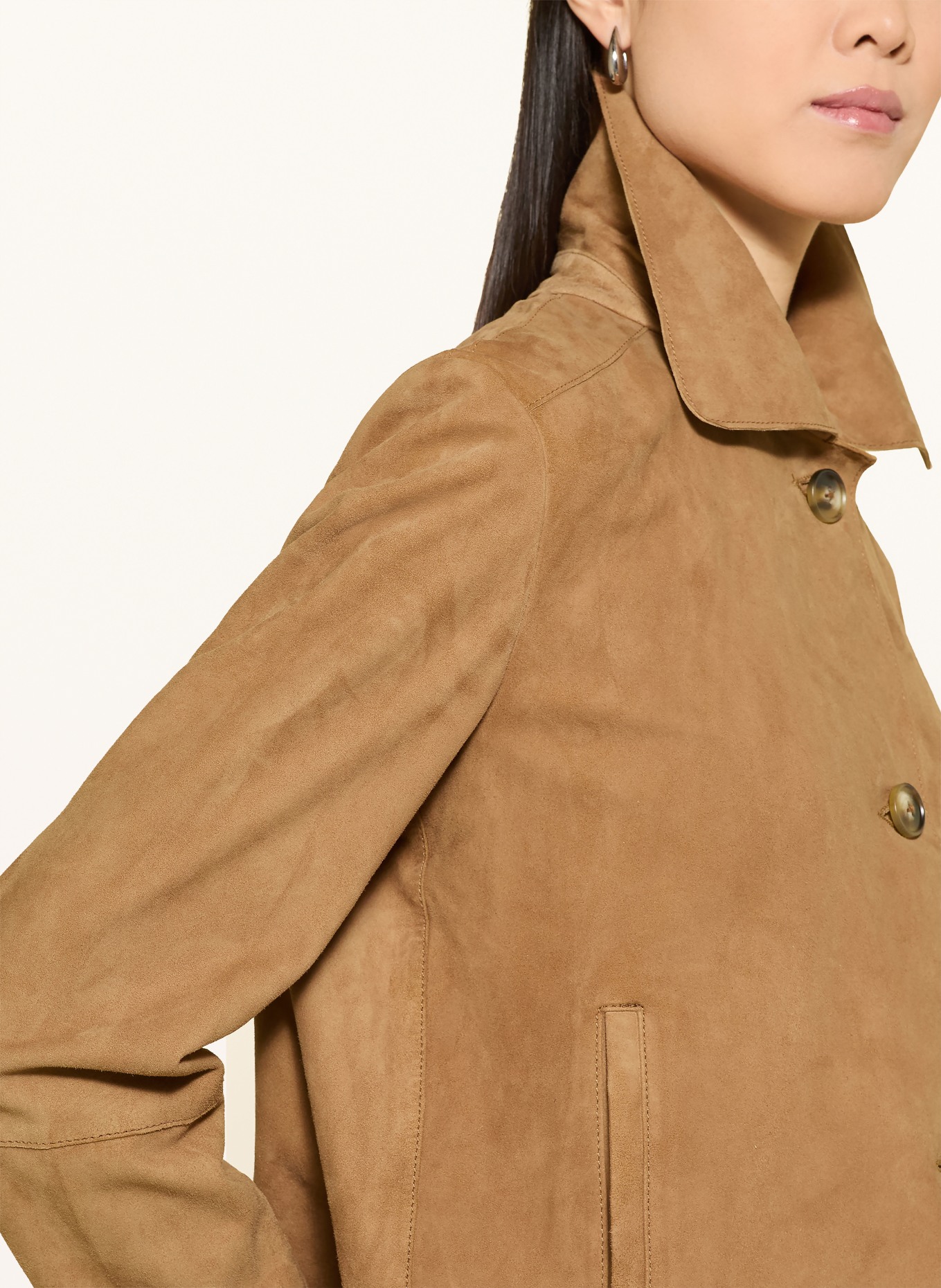 darling harbour Lederjacke: CARAMEL