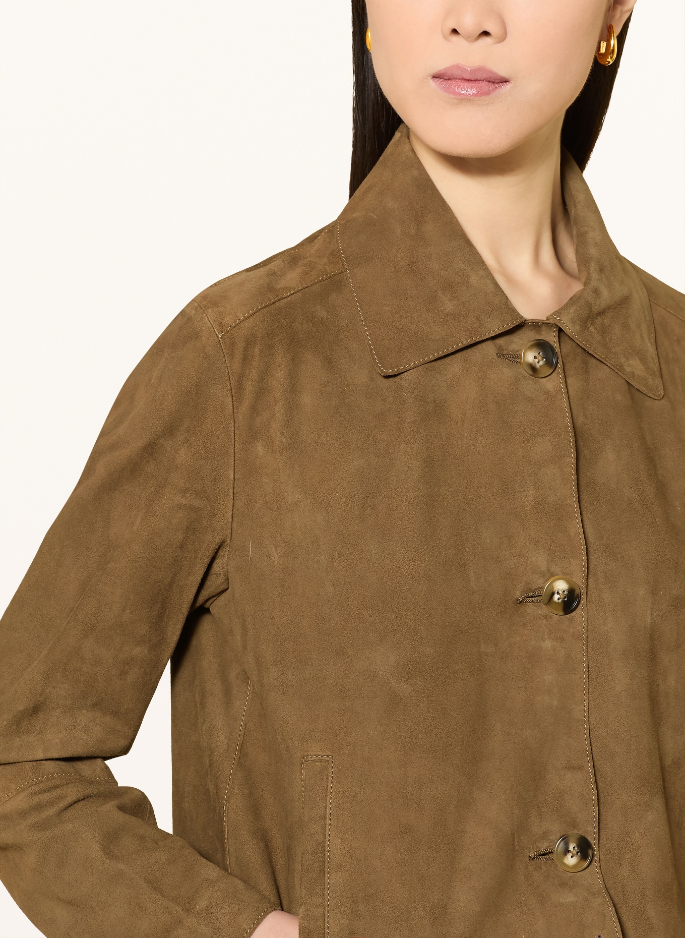 darling harbour Lederjacke: woodbrown