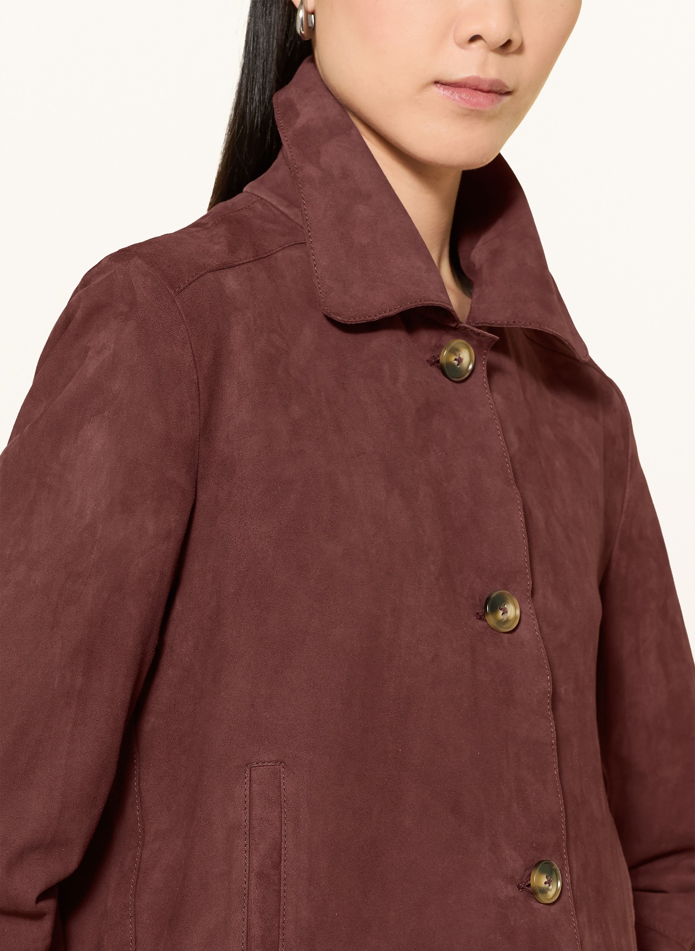 darling harbour Lederjacke: BORDEAUX