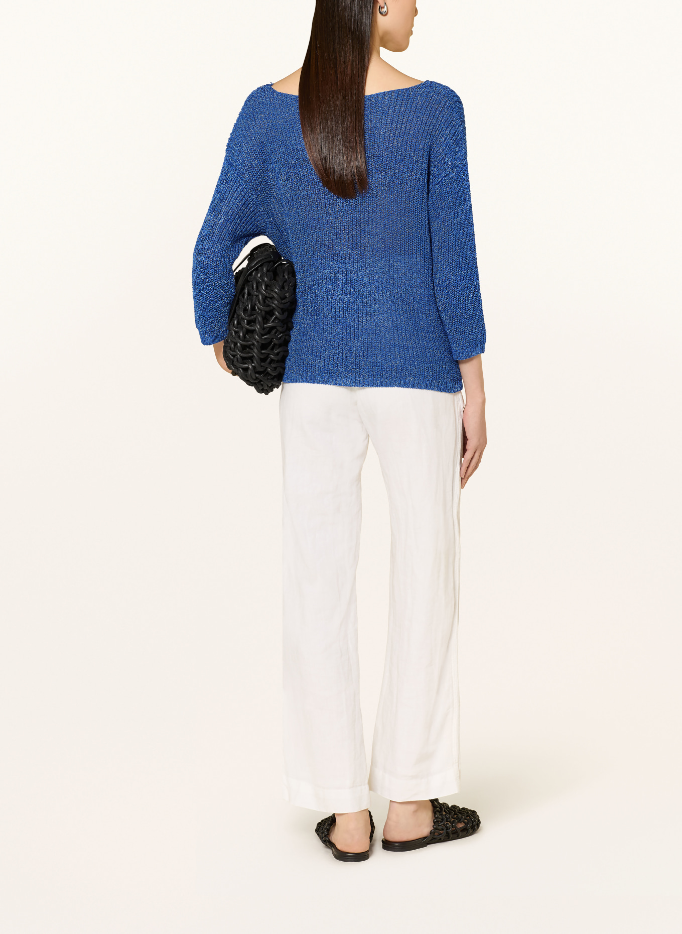 Betty Barclay Svetr s 3/4 rukávy: MODRÁ