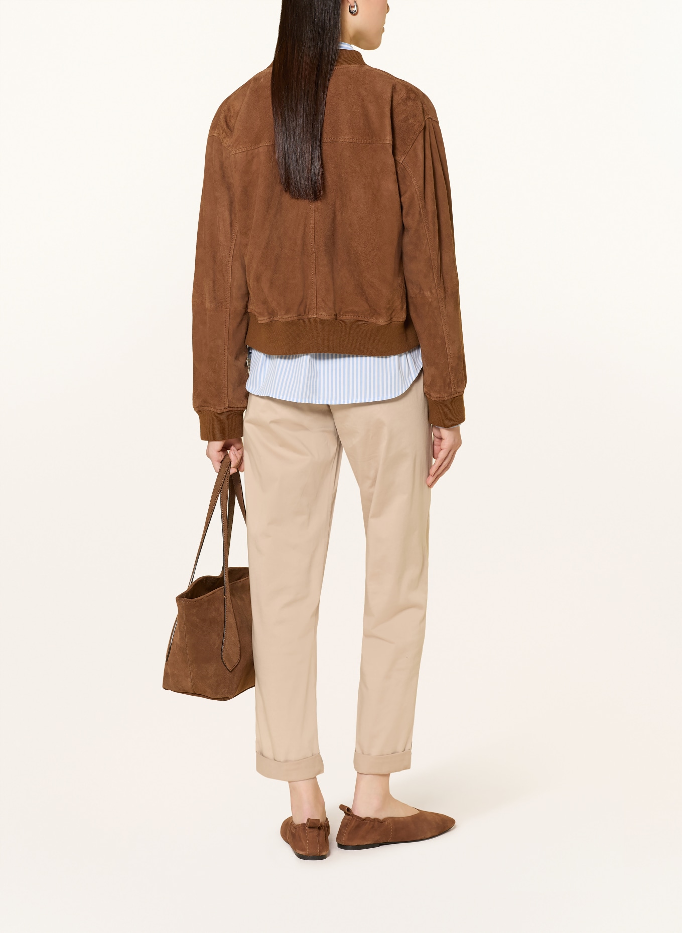 Betty Barclay Chino NICOLE Relaxed Fit: CAMELOWY