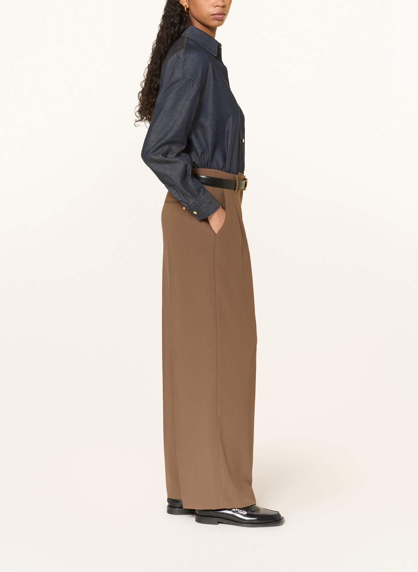 ARMANI EXCHANGE marlene pants: BROWN