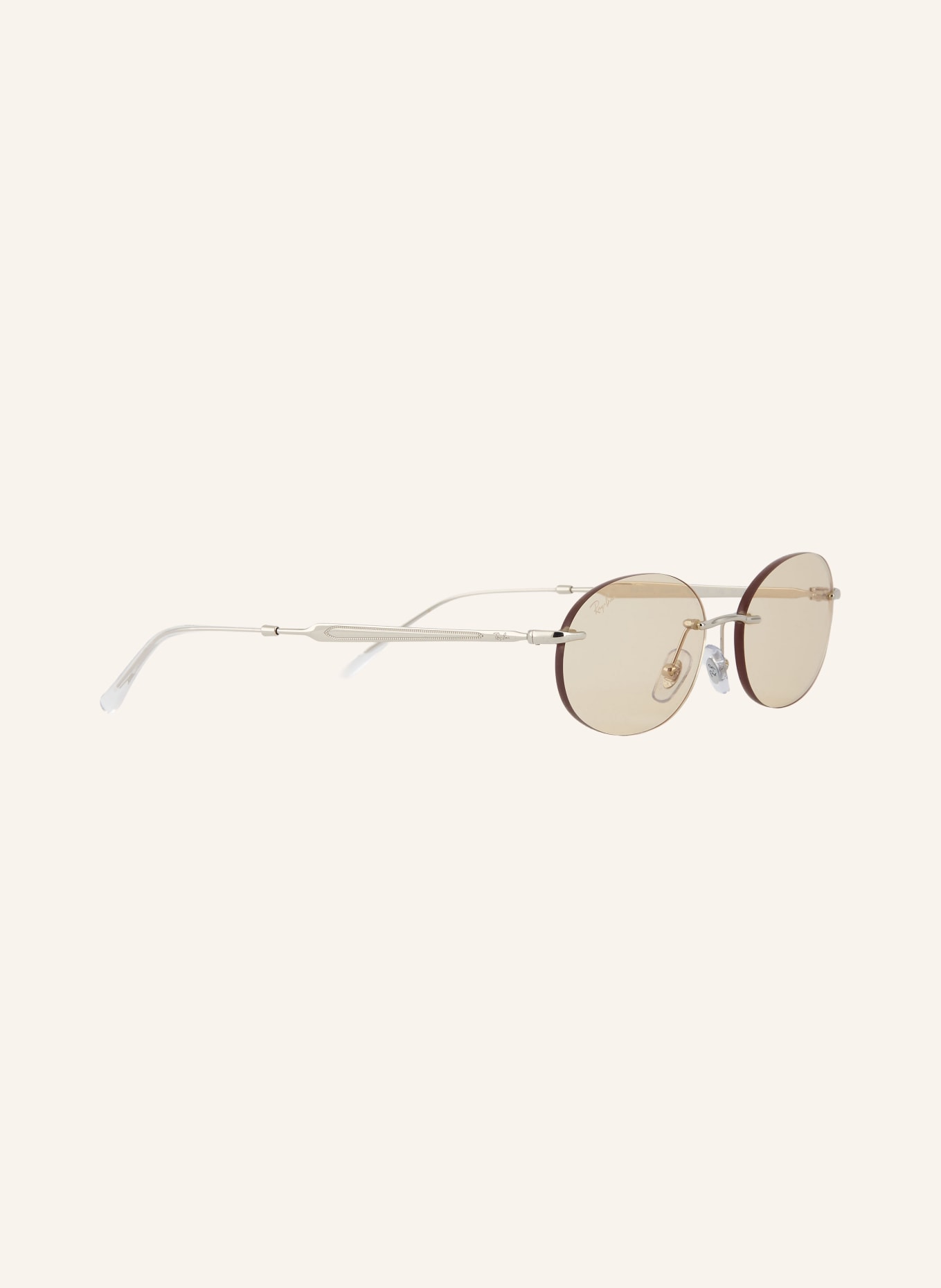 Ray-Ban Sonnenbrille RB3767: SILBER/ HELLGELB