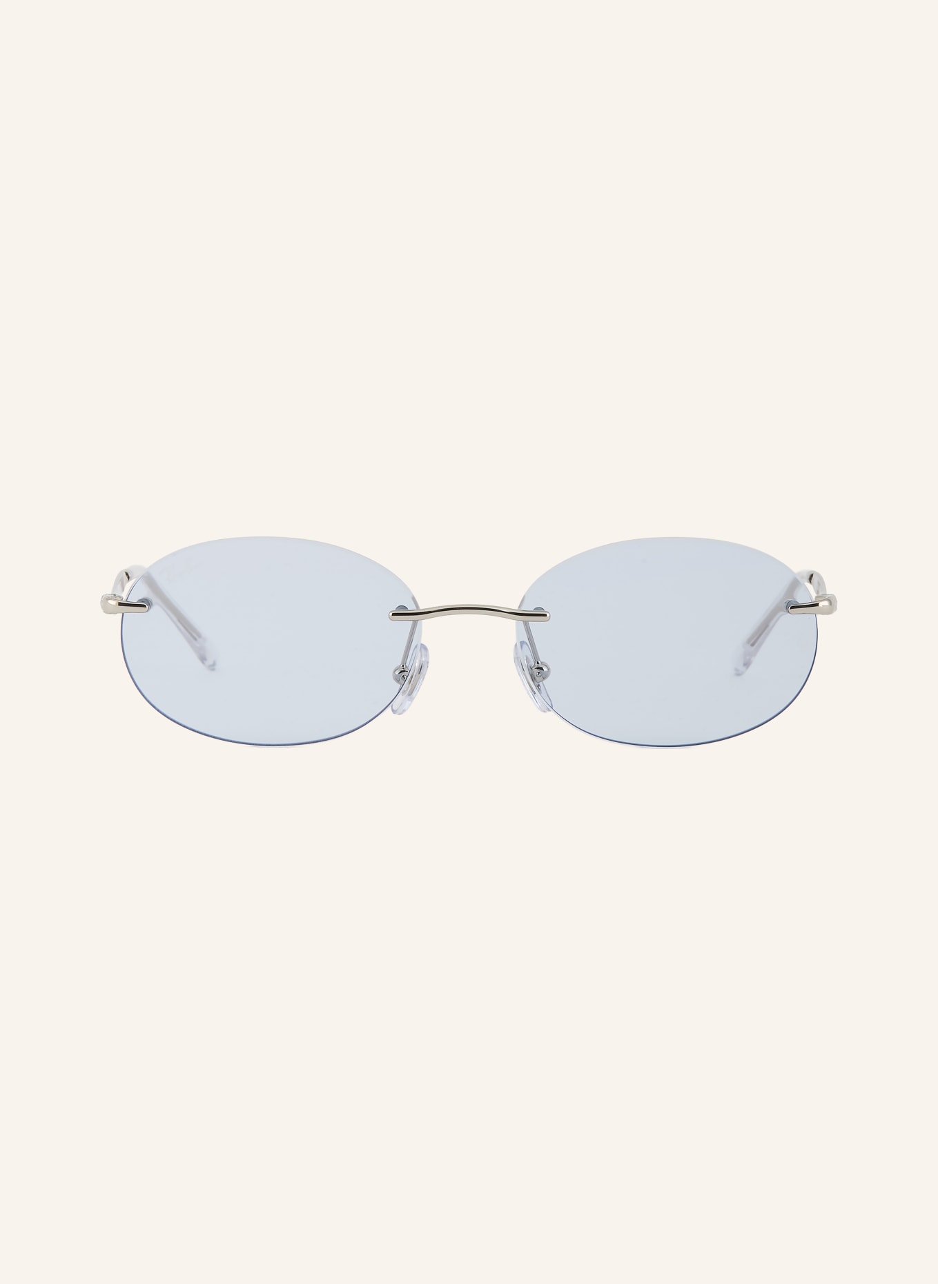 Ray-Ban Sonnenbrille RB3767: SILBER/ HELLBLAU