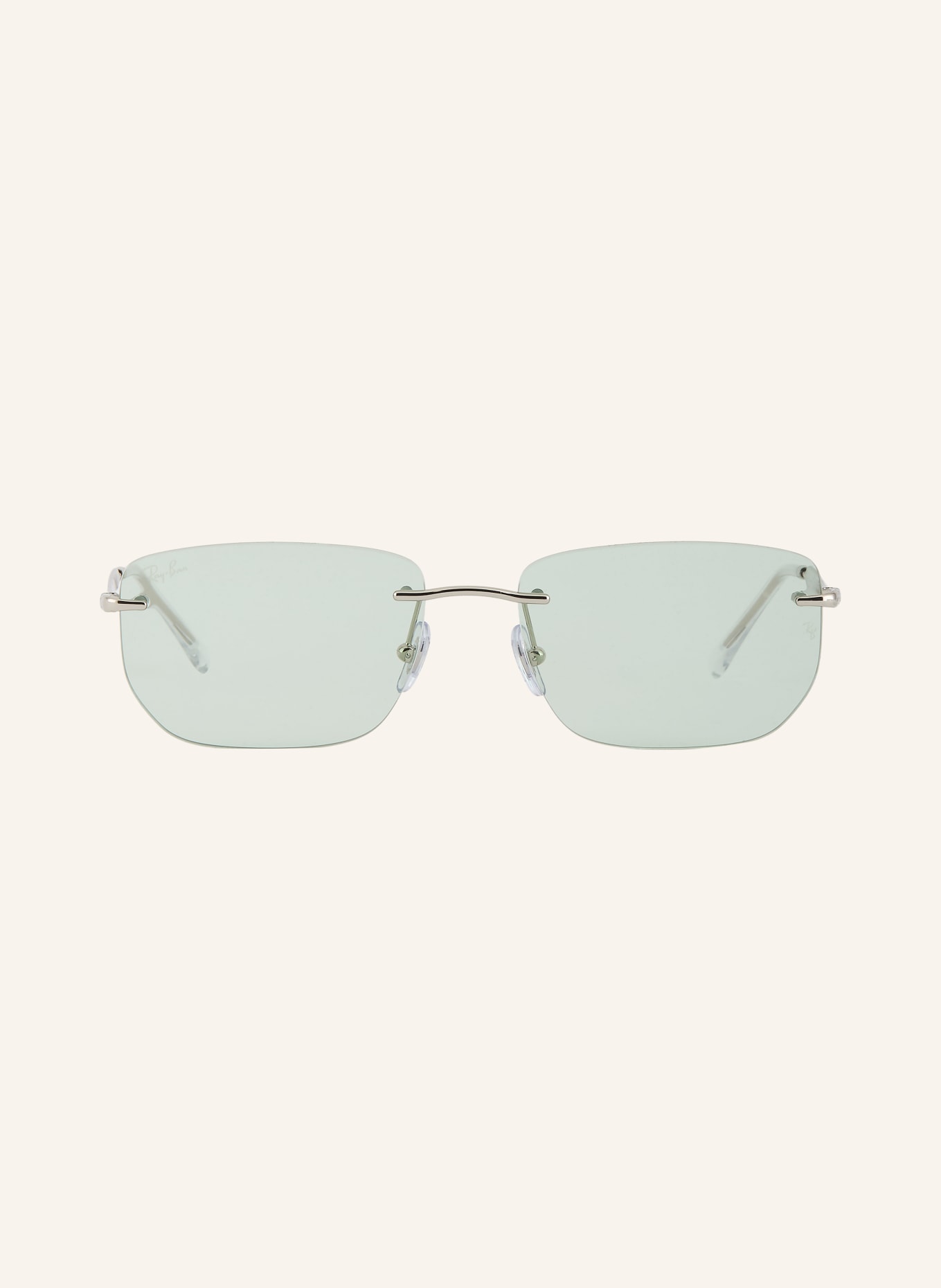 Ray-Ban Okulary przeciwsłoneczne RB3768: SREBRNY/ JASNOZIELONY
