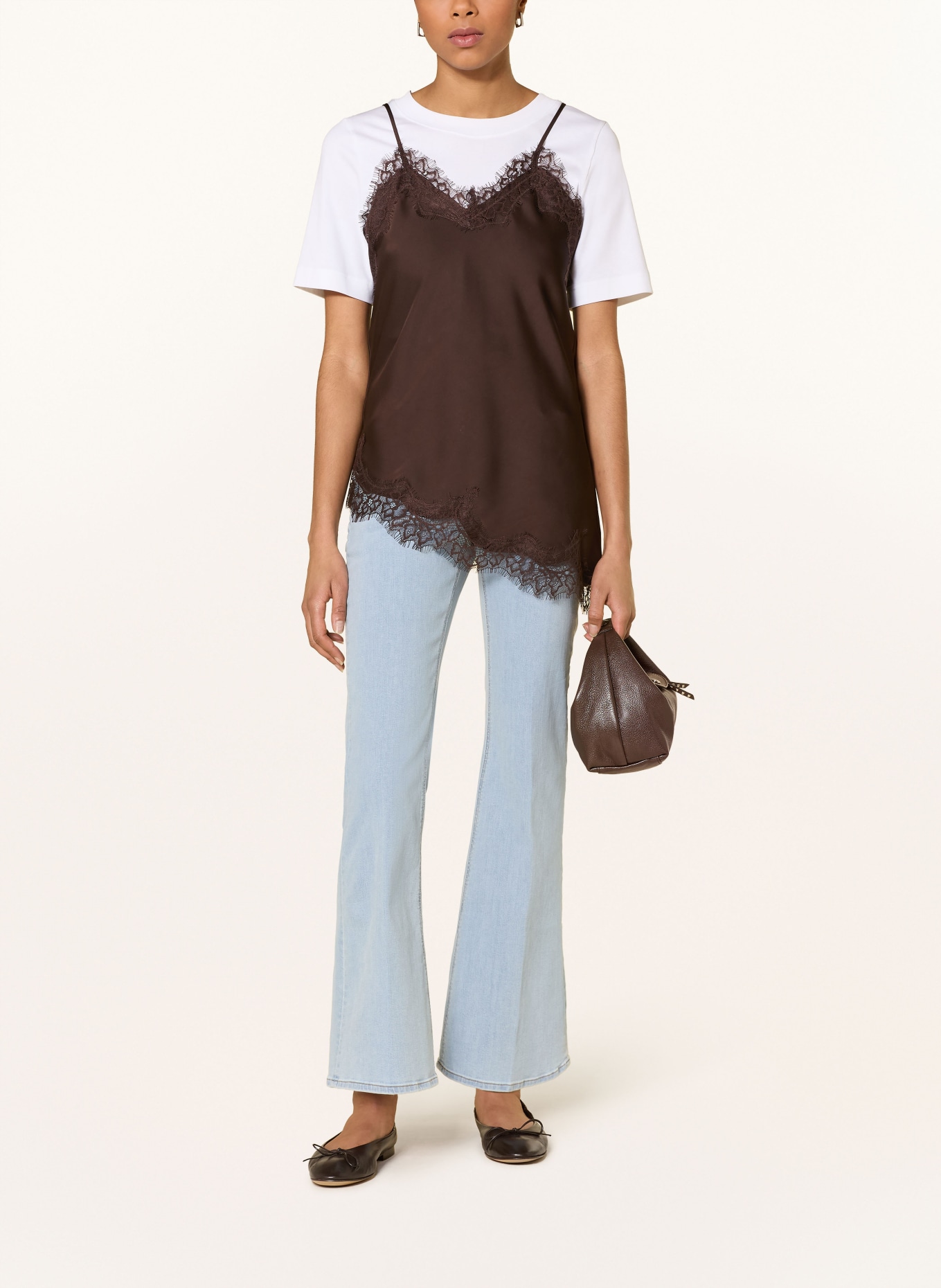 mavi Džíny s rozšiřujícími se nohavicemi SAMARA: A1290 Bleached STR