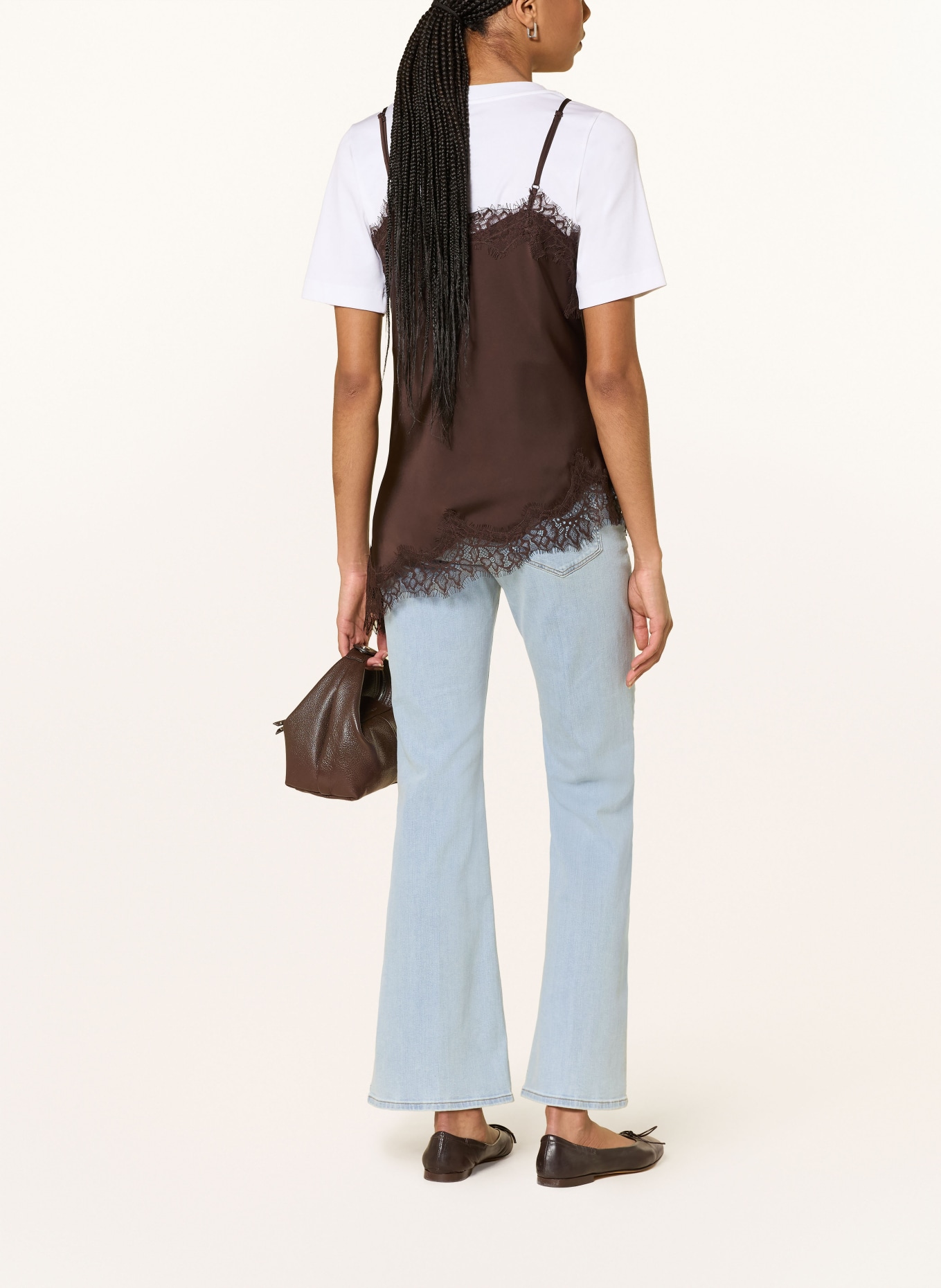 mavi Džíny s rozšiřujícími se nohavicemi SAMARA: A1290 Bleached STR