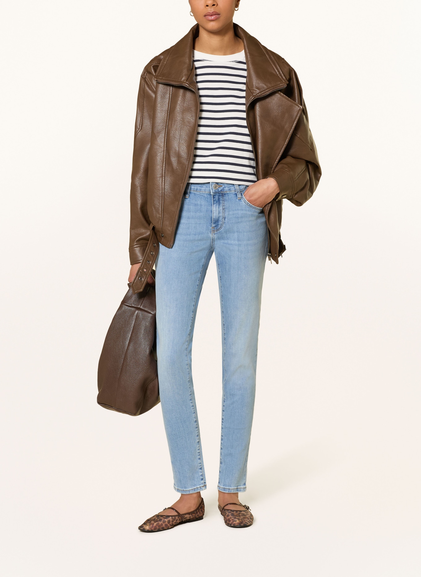 mavi Skinny Jeans ADRIANA: A1278 Lt Brushed STR