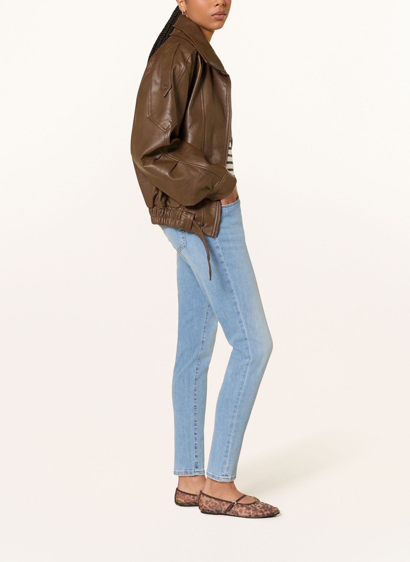 mavi Skinny Jeans ADRIANA: A1278 Lt Brushed STR
