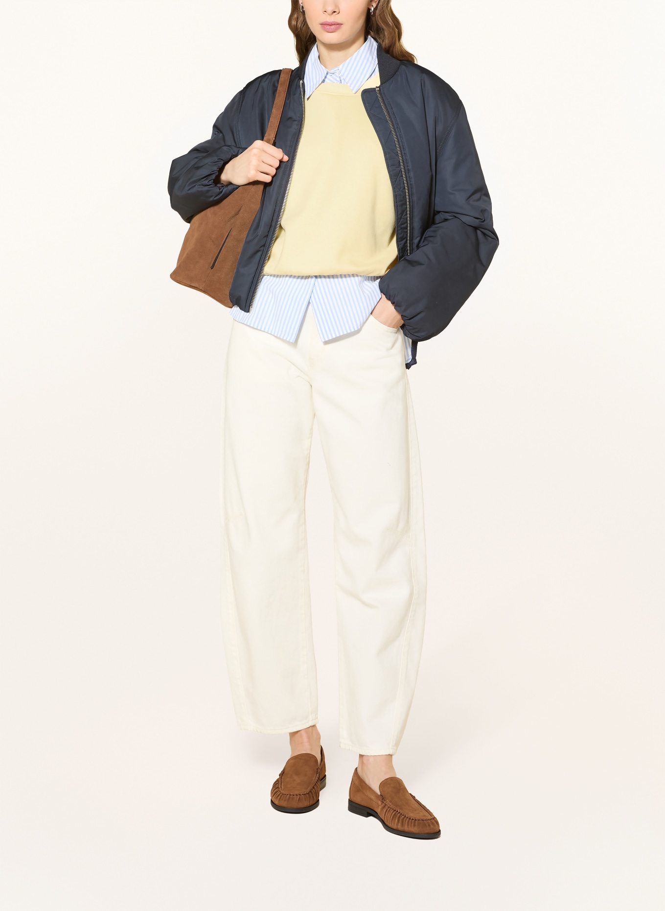 mavi sweatshirt: LICHTGEEL