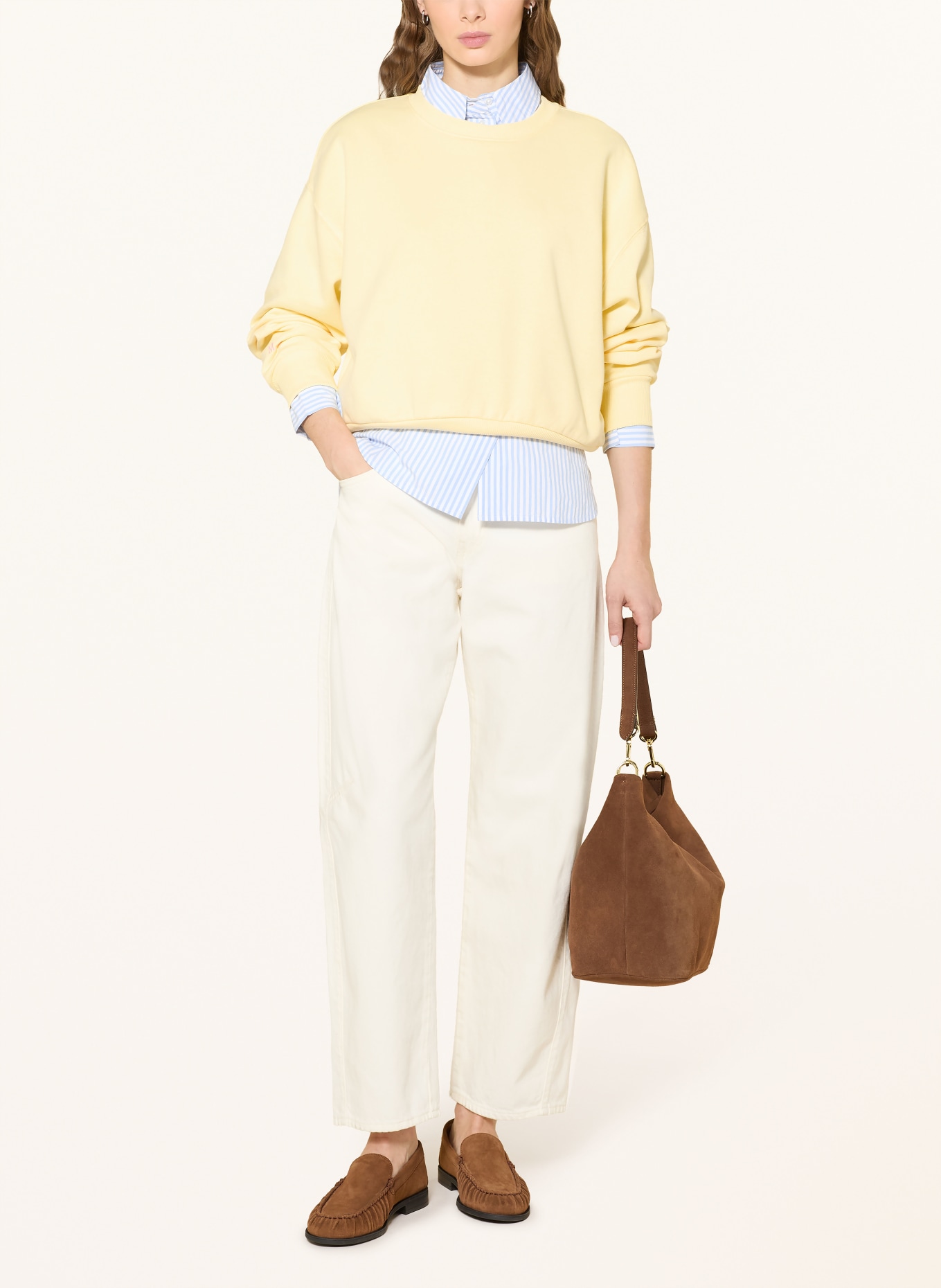 mavi sweatshirt: LICHTGEEL