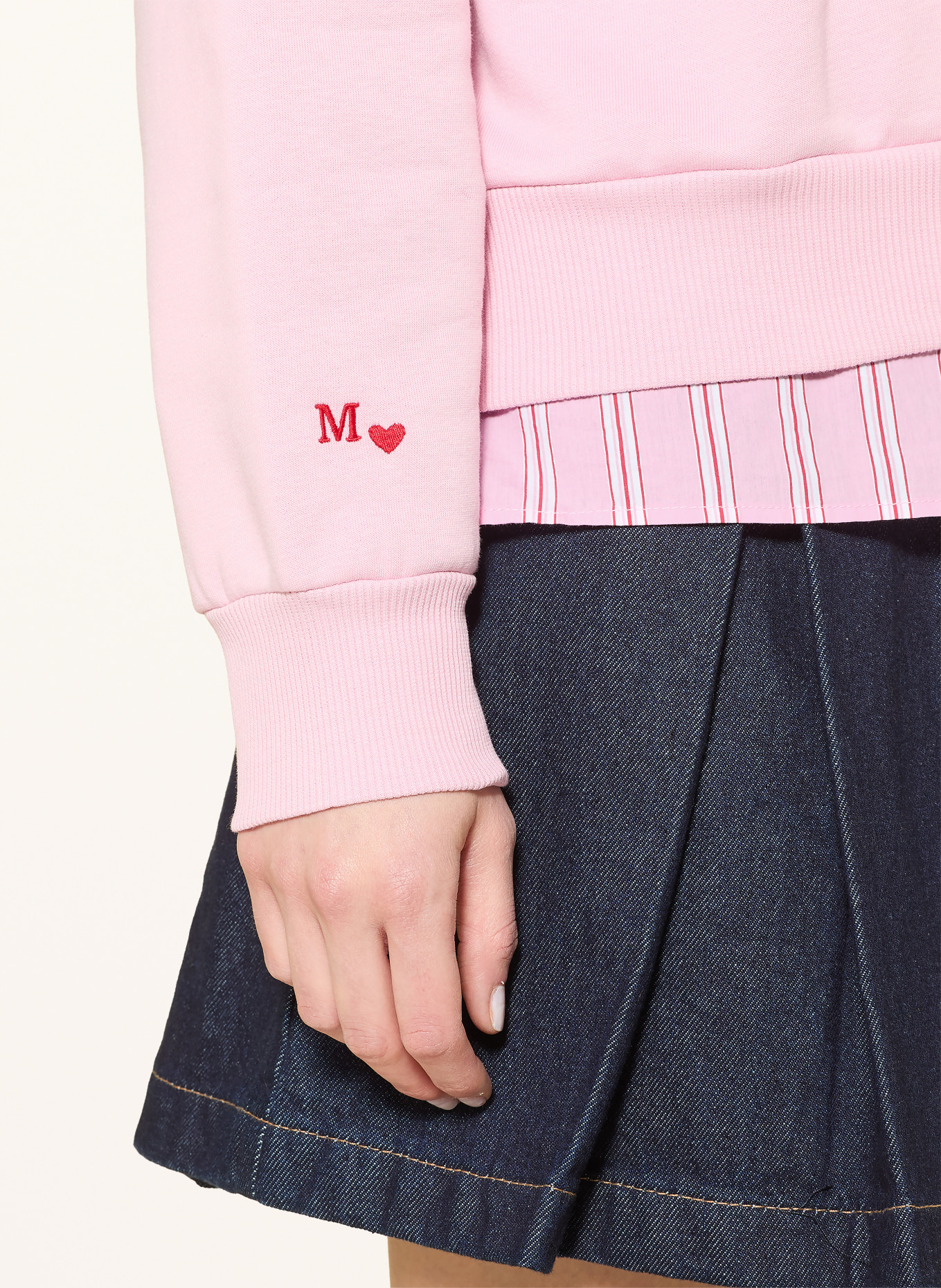 mavi sweatshirt: ROZE
