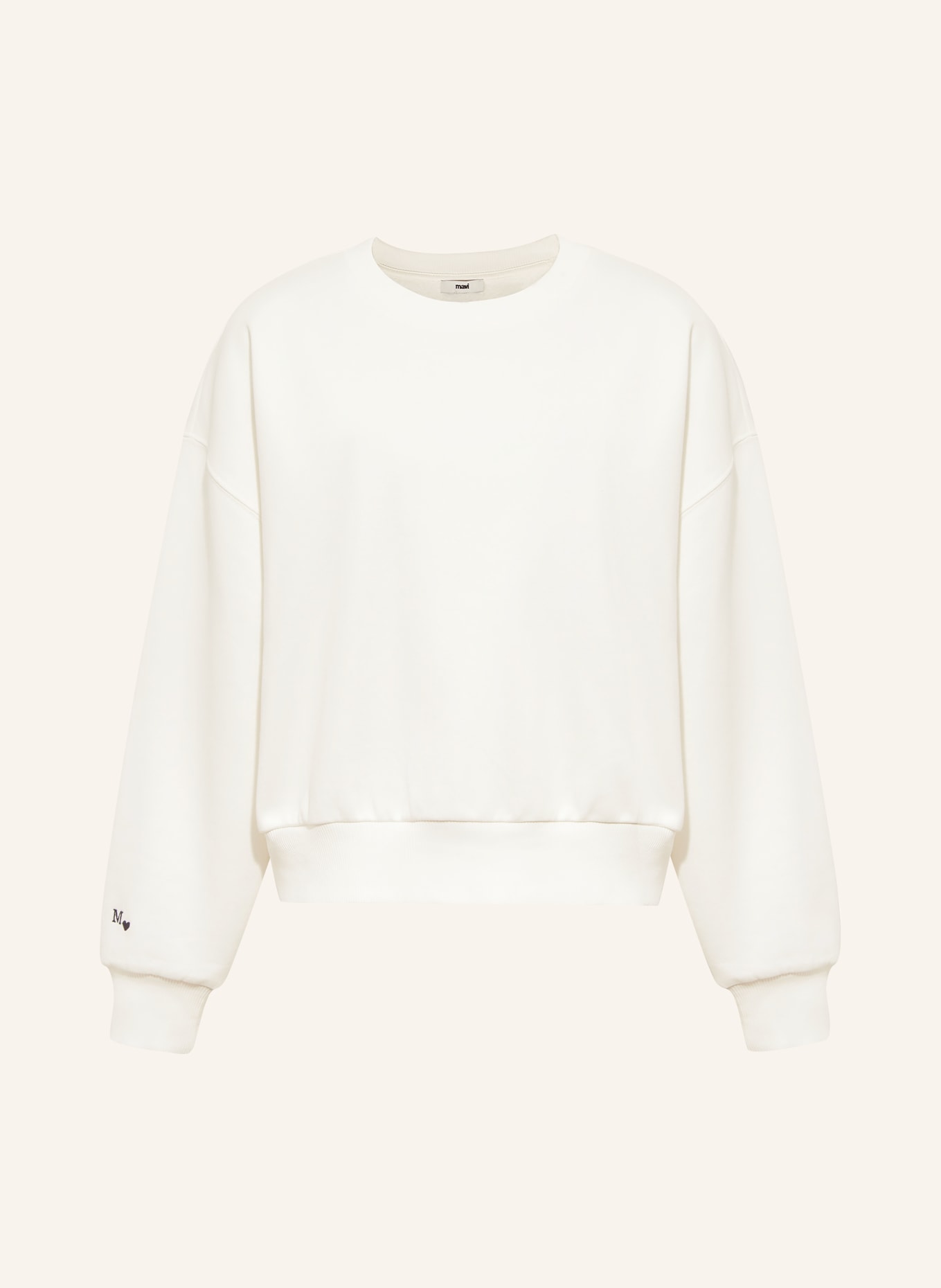 mavi sweatshirt: ECRU