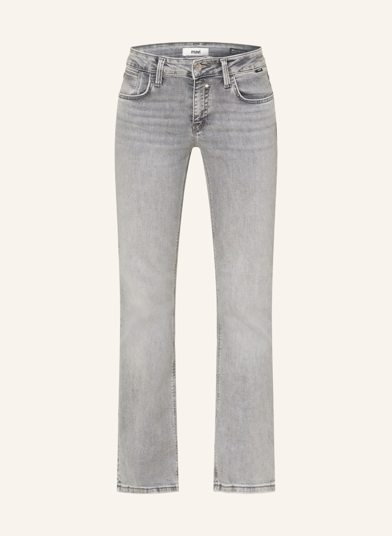 mavi Bootcut Jeans BELLA: A1287 Lt Smoke STR