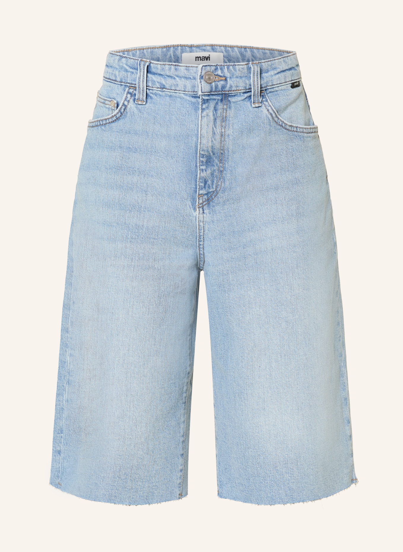 mavi AKIRA denim Bermuda shorts: A1282 Lt Brushed 90'S