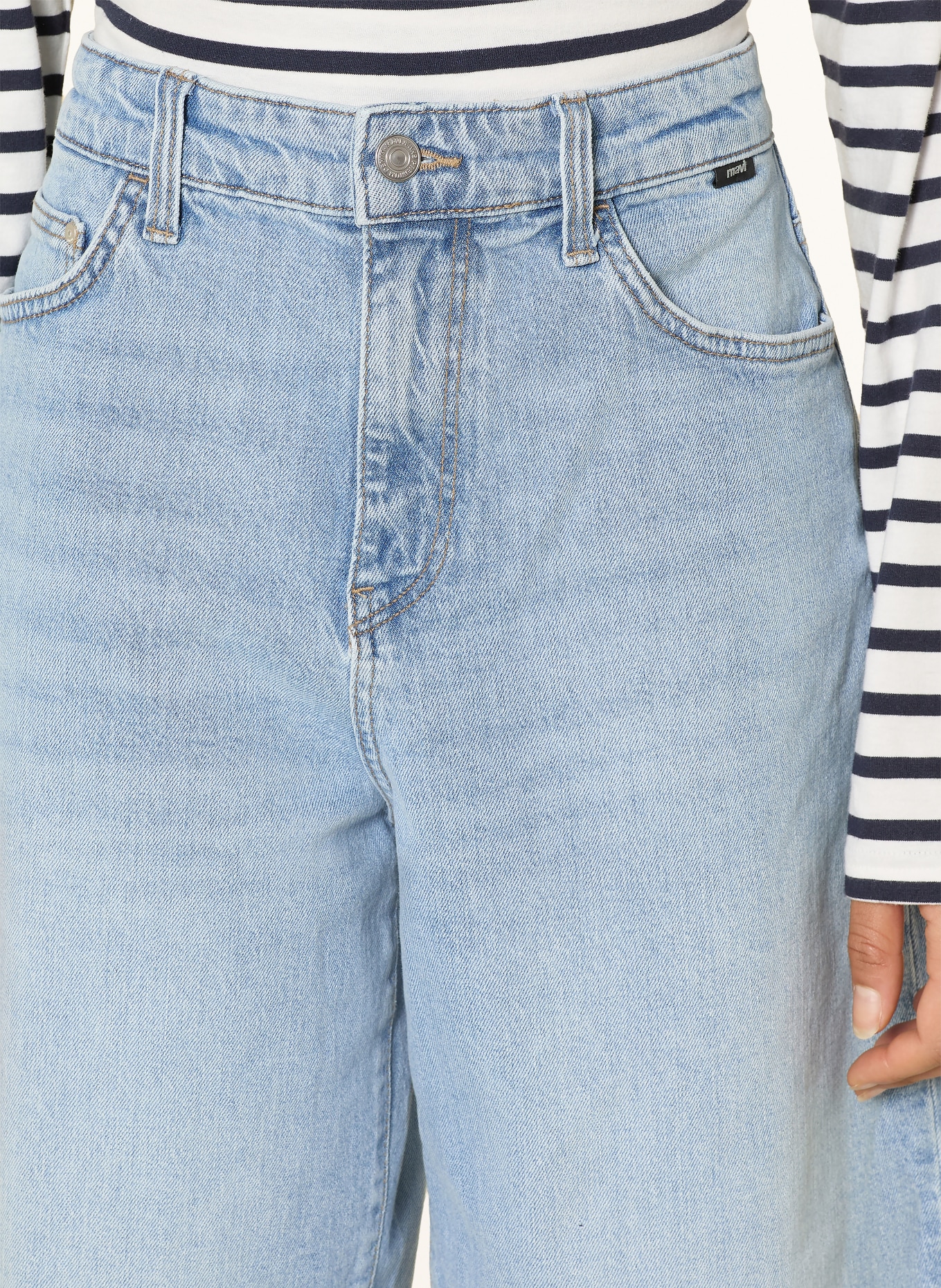 mavi AKIRA denim Bermuda shorts: A1282 Lt Brushed 90'S