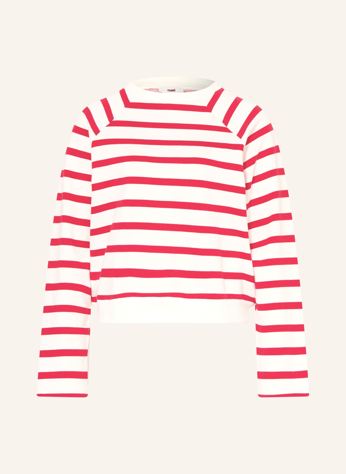 mavi mikina: BÍLÁ / ČERVENÁ