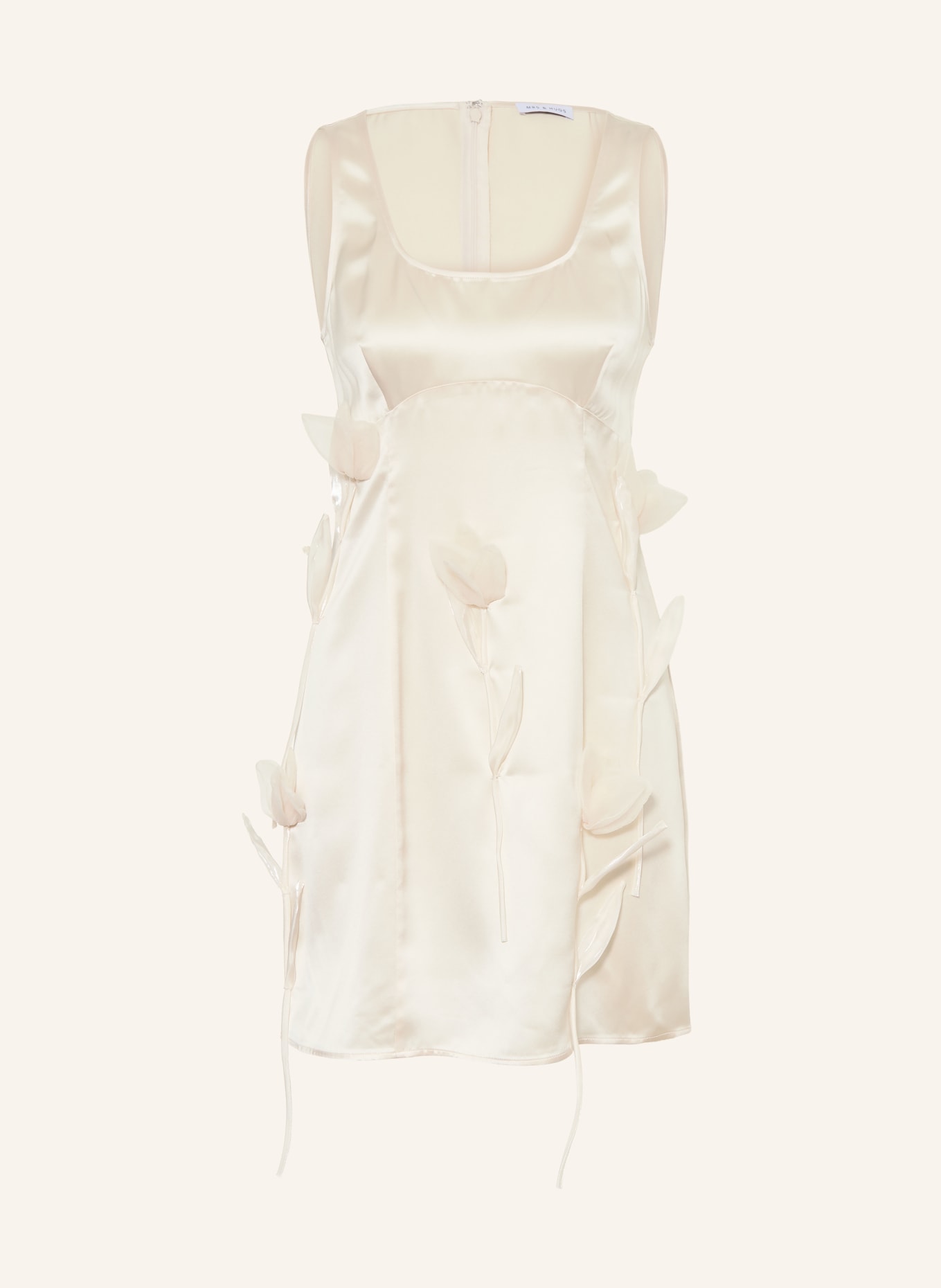 MRS & HUGS Cocktailkleid: ECRU