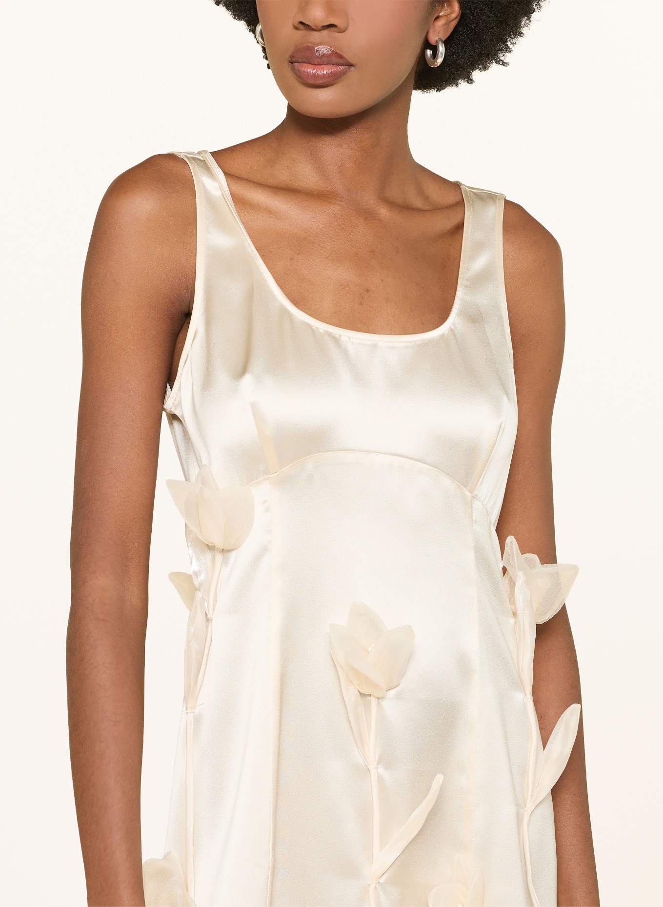 MRS & HUGS Cocktailkleid: ECRU