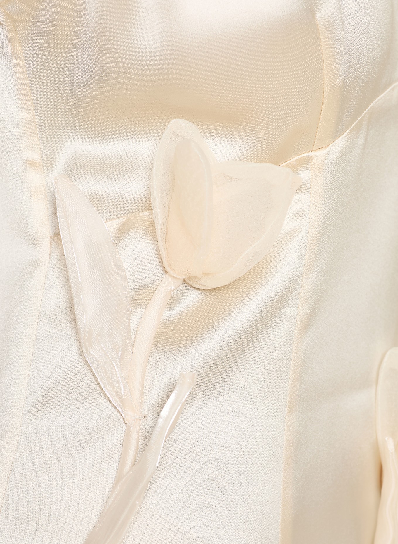 MRS & HUGS Cocktailkleid: ECRU