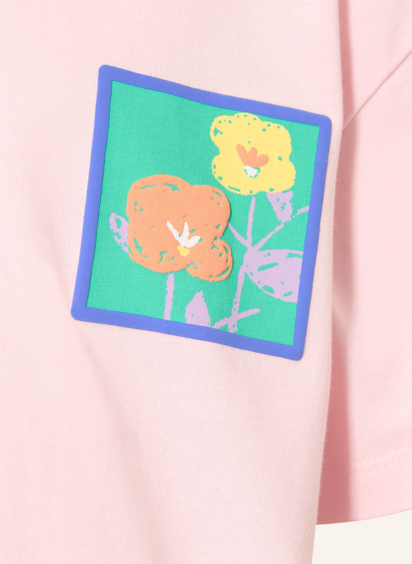 s.Oliver RED T-Shirt: ROSA / GRÜN / BLAU