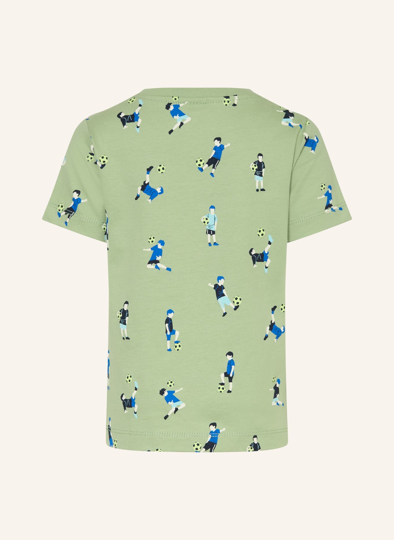 s.Oliver RED T-Shirt: HELLGRÜN / BLAU / SCHWARZ