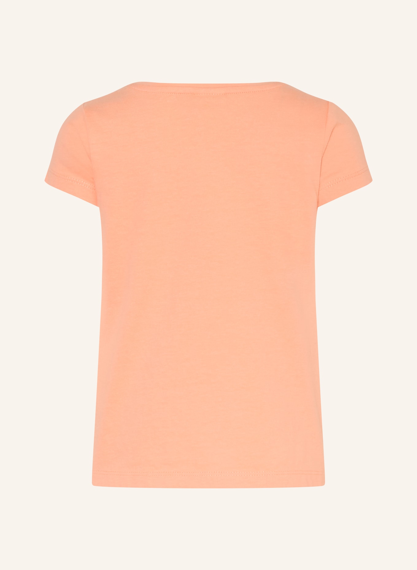 s.Oliver RED T-shirt met pailletten: LICHTORANJE / PAARS / GEEL