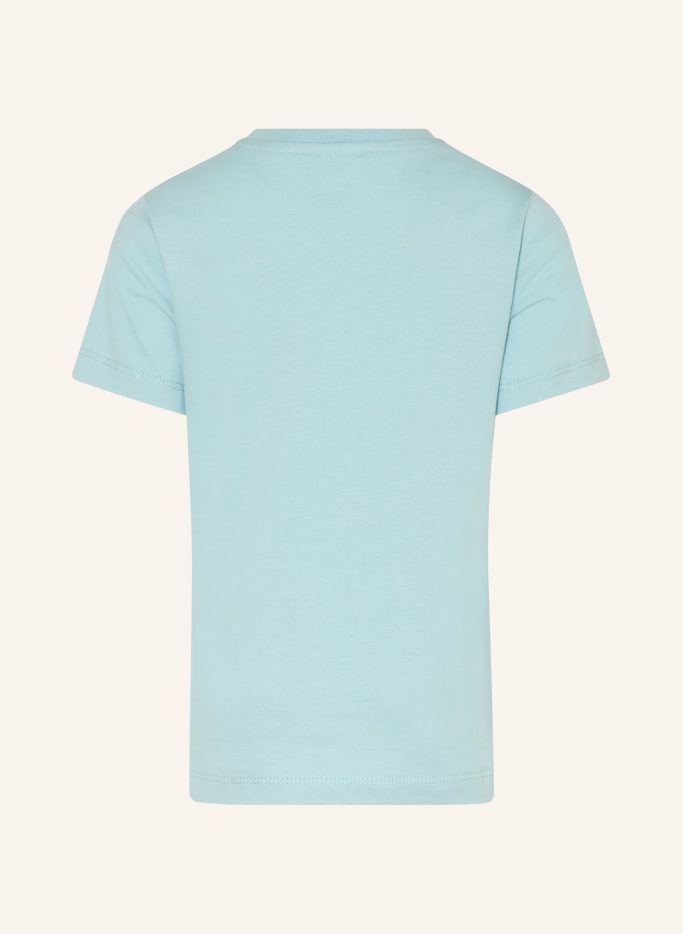 s.Oliver RED T-shirt: TURQUOISE / ORANJE / BLAUW