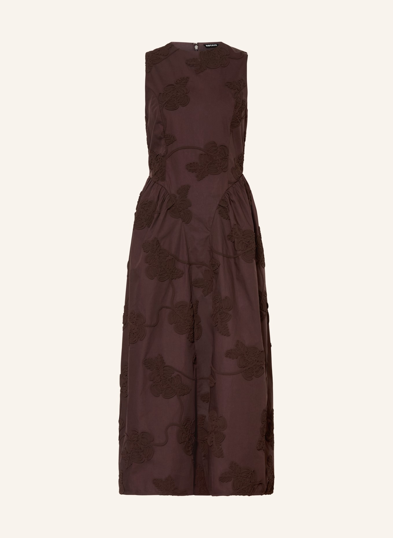 ROTATE Kleid: DUNKELBRAUN