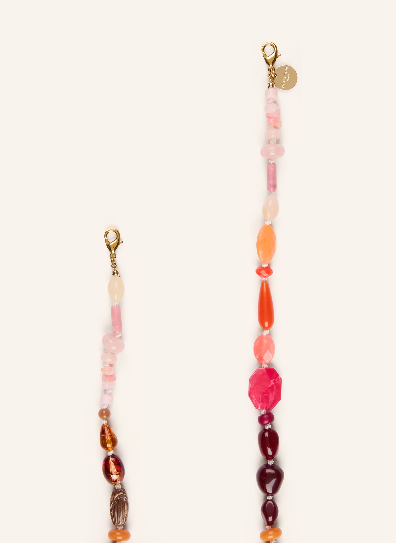 CHEEKY CHAIN MUNICH TERRA smartphone chain: PINK / PINK / DARK RED