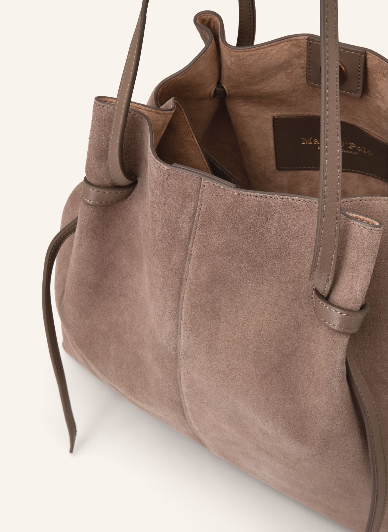 Marc O'Polo Shopper with pouch: TAUPE