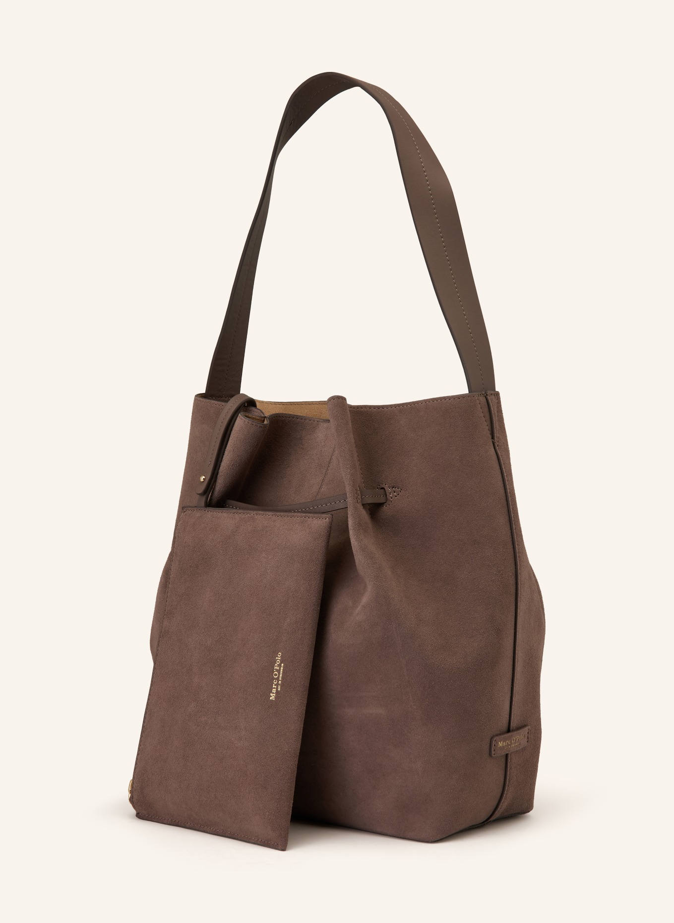 Marc O'Polo Taška s pouzdrem: ČERNOŠEDÁ