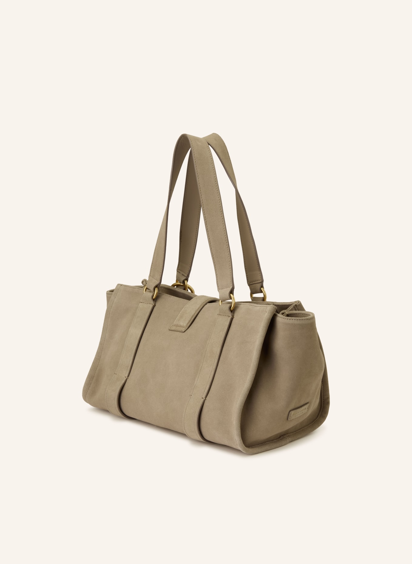 Marc O'Polo MEDIUM shoulder bag: BEIGE / GOLD