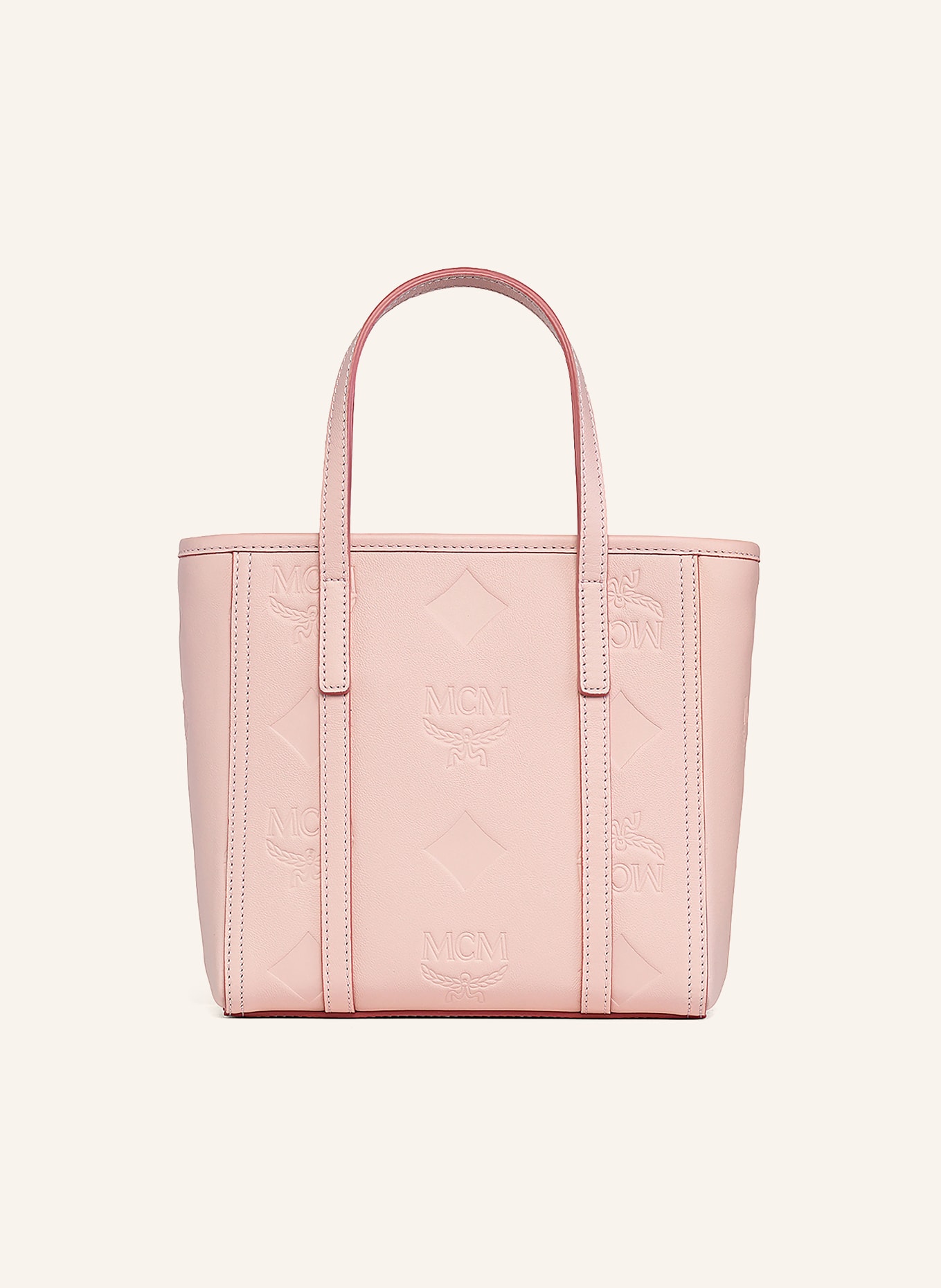MCM Sac à main TONI MINI: ROSE CLAIR
