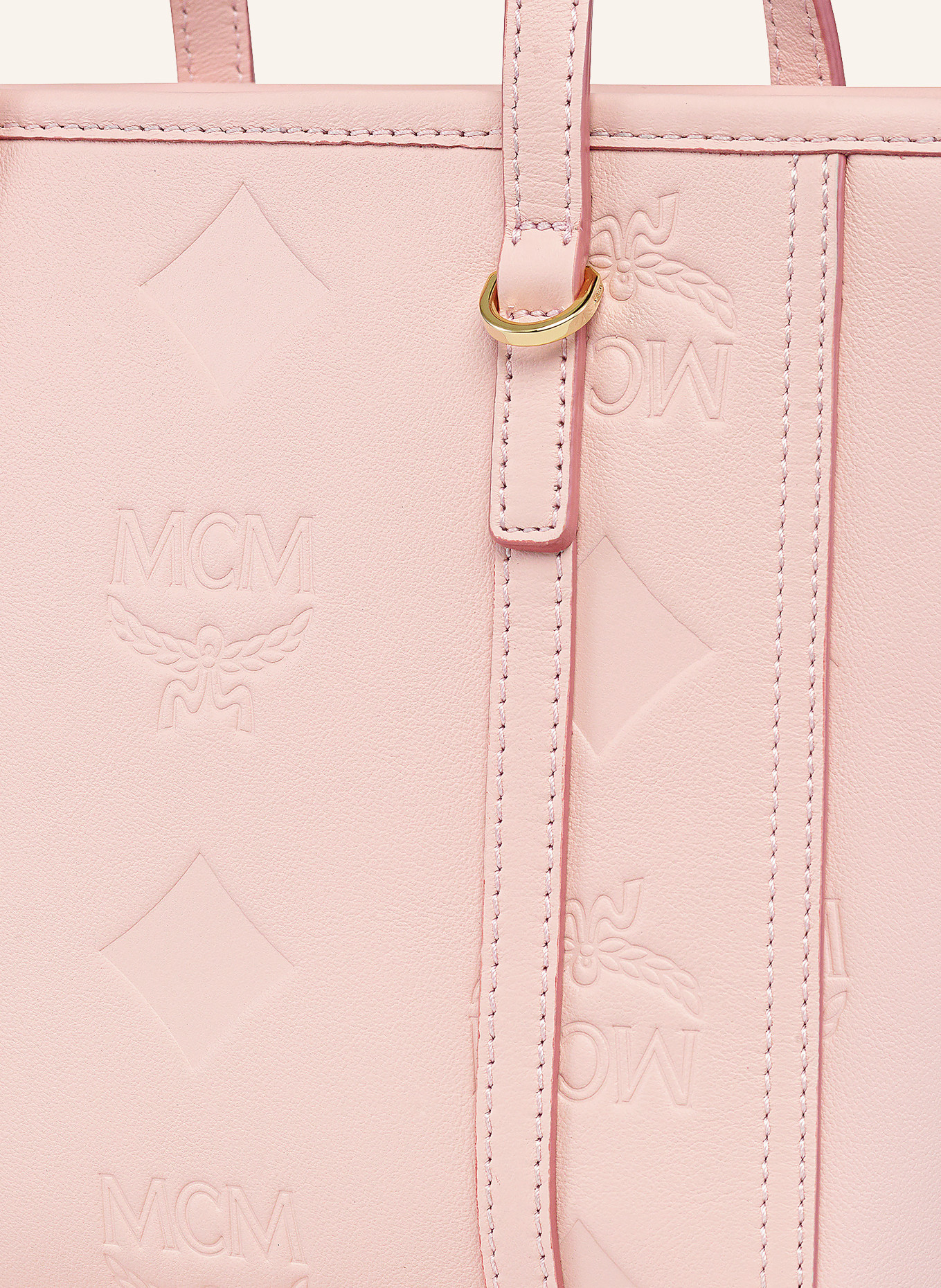 MCM Sac à main TONI MINI: ROSE CLAIR