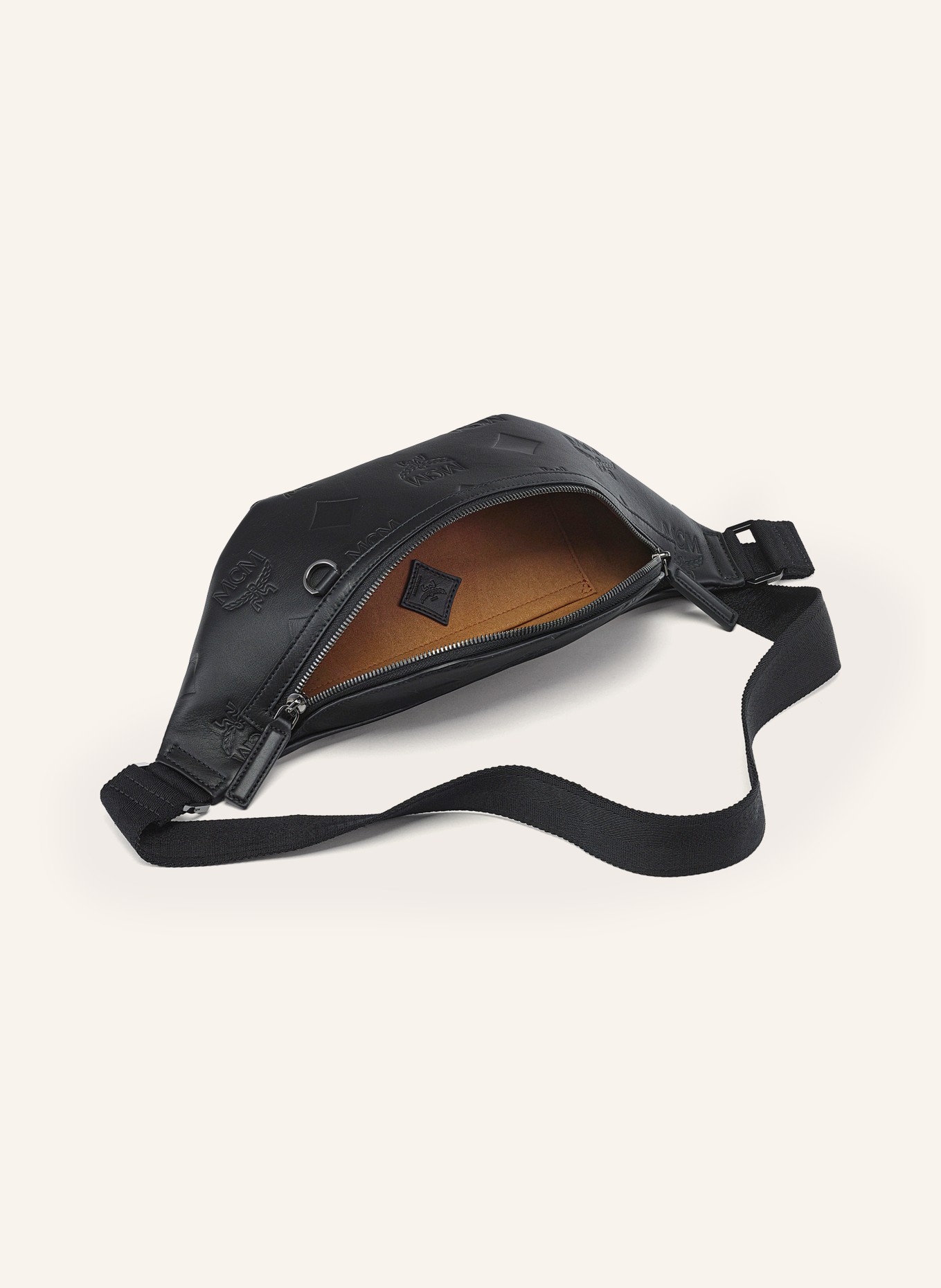 MCM Gürteltasche FURSTEN MEDIUM: SCHWARZ