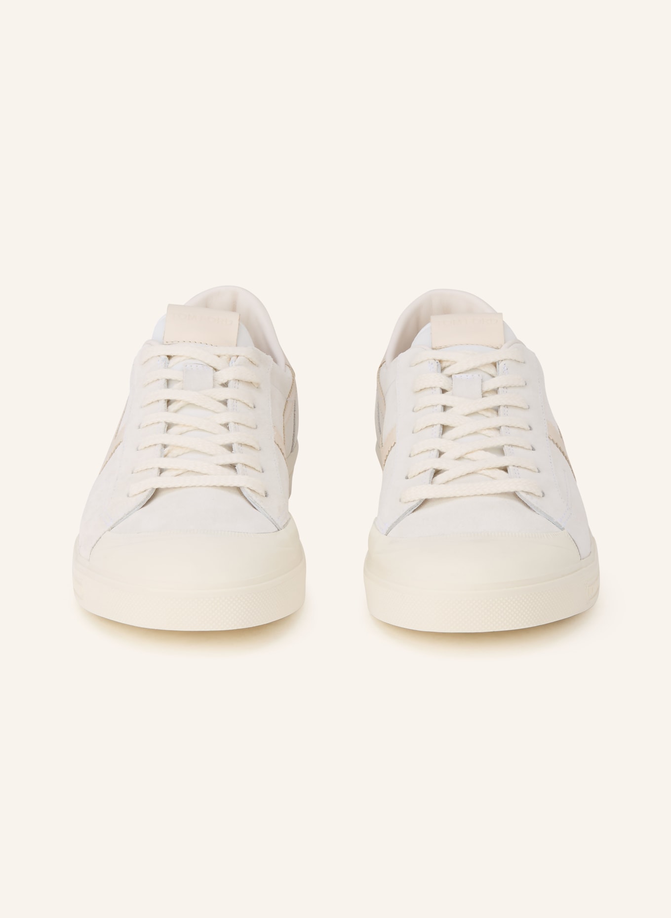 TOM FORD Sneaker JARVIS: HELLGRAU / HELLROSA / CREME