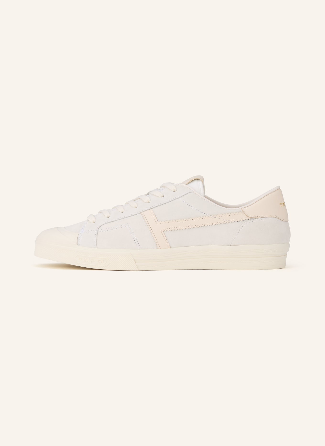 TOM FORD Sneaker JARVIS: HELLGRAU / HELLROSA / CREME
