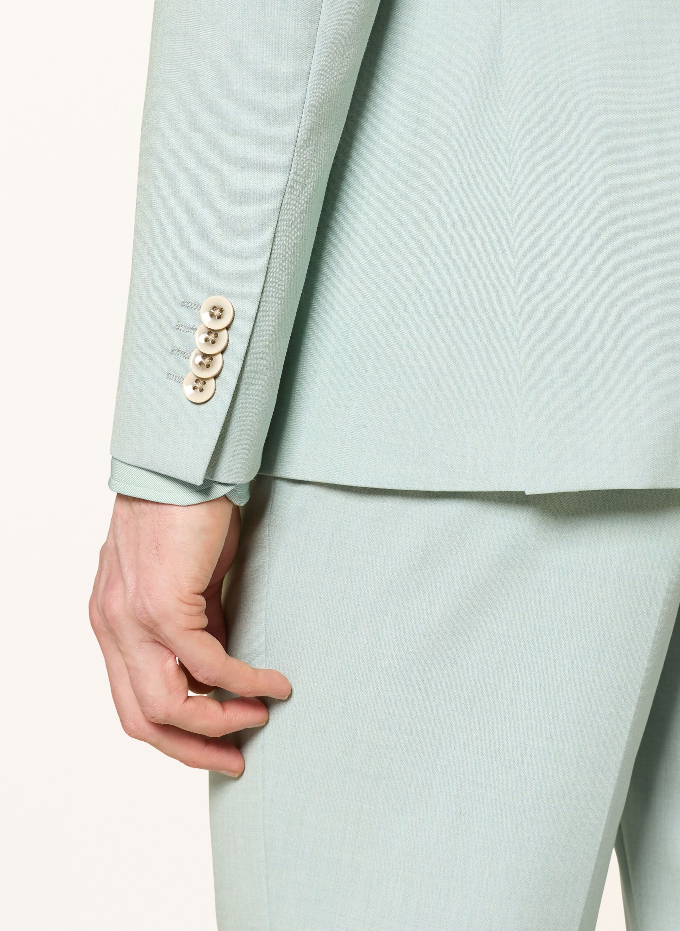 PAUL Slim fit suit jacket: 720 Mint