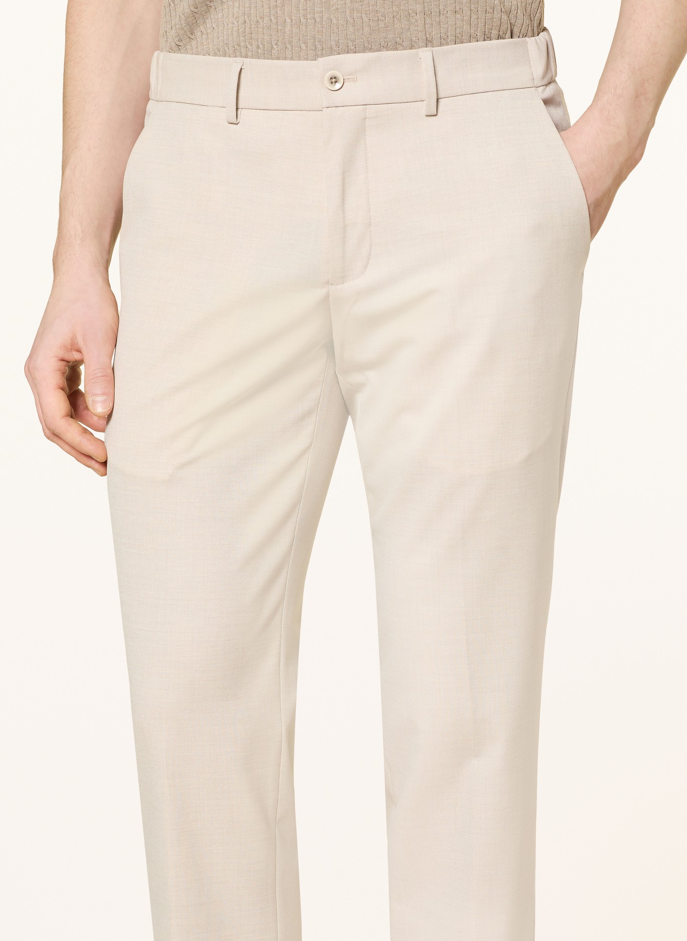 PAUL Extra Slim Fit Pants: 220 BEIGE