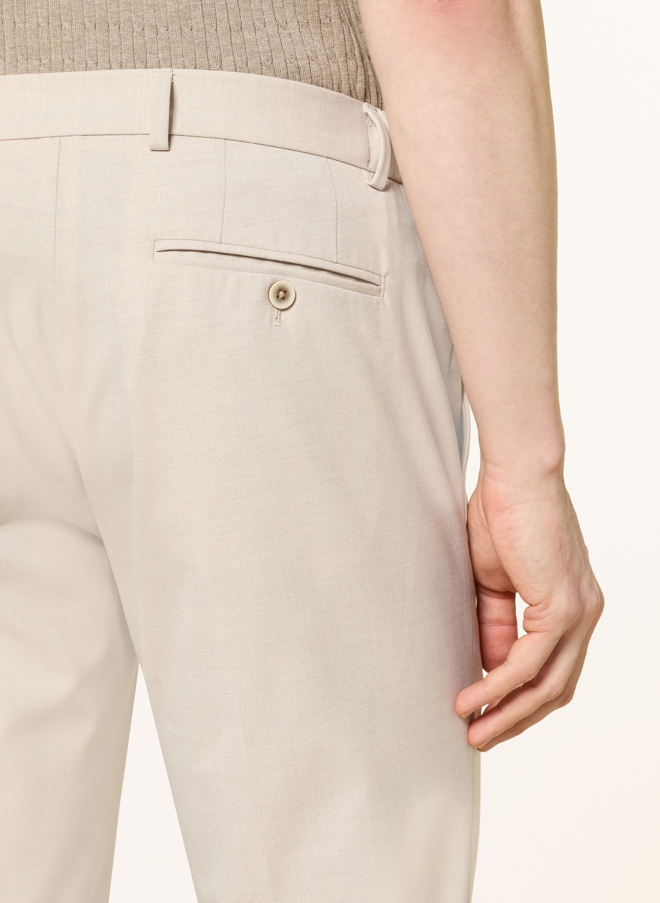 PAUL Extra Slim Fit Pants: 220 BEIGE