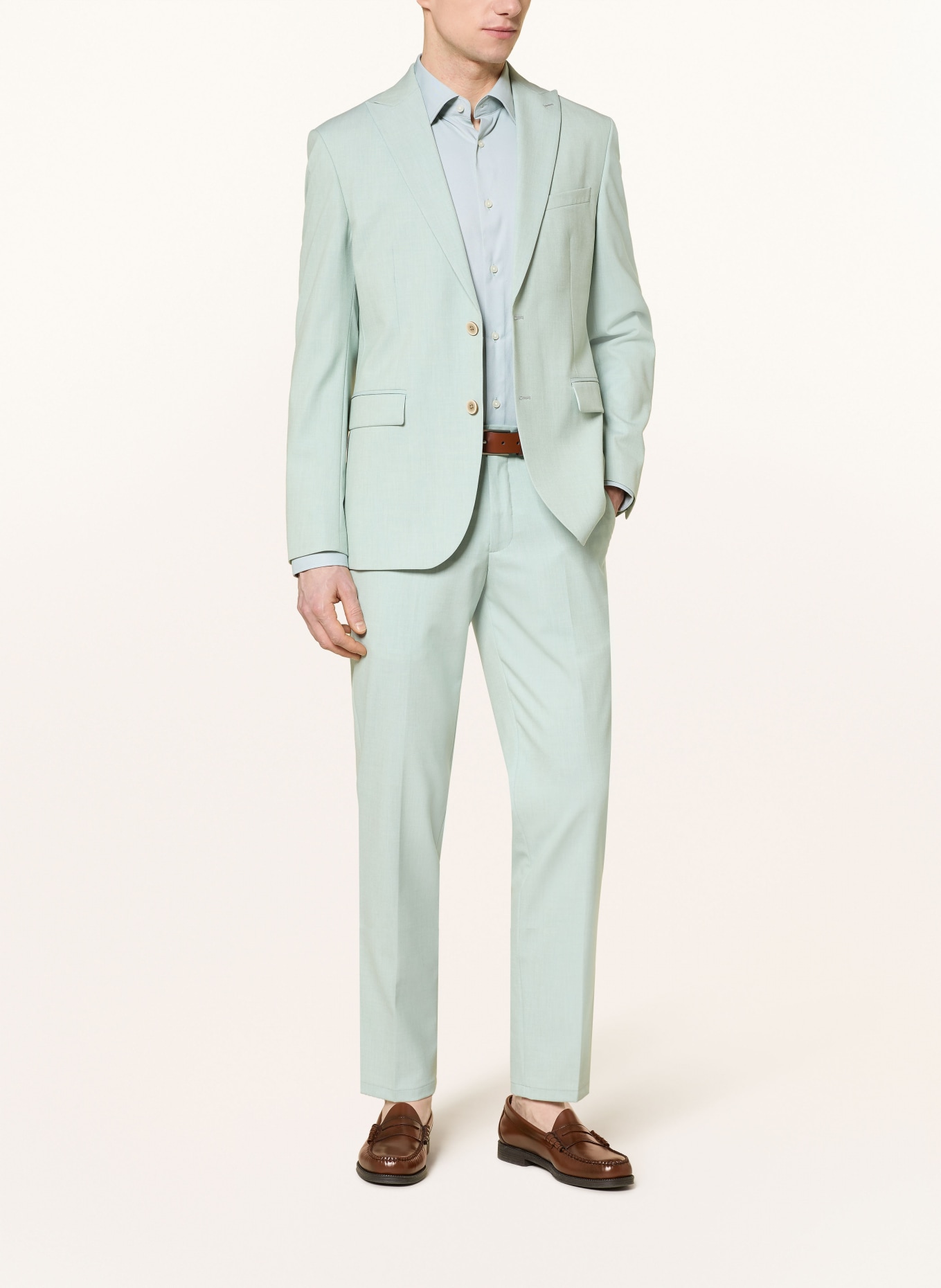 PAUL Extra Slim Fit Pants: 720 Mint