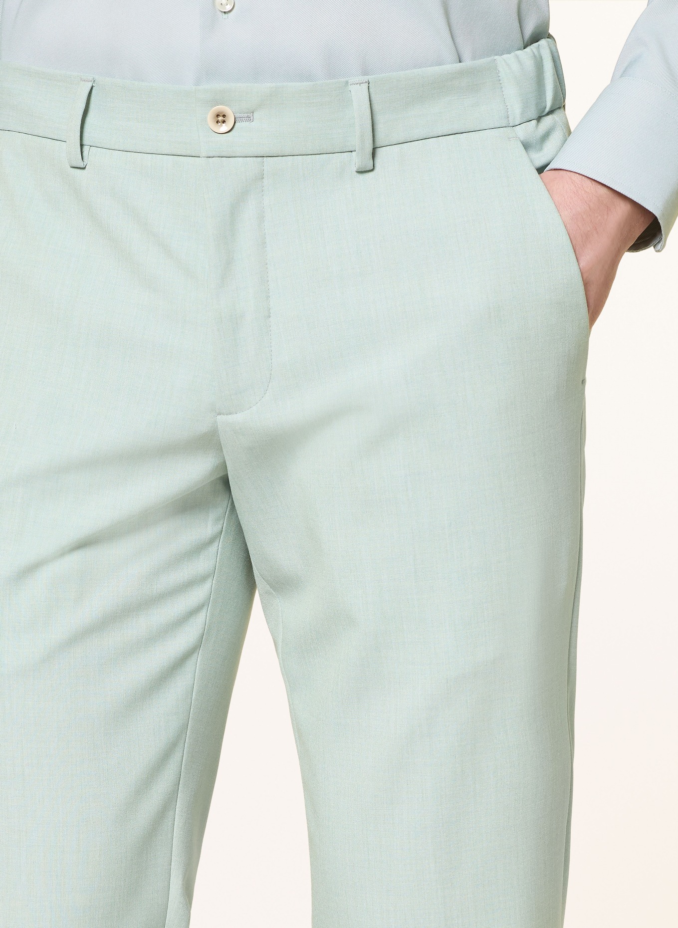 PAUL Extra Slim Fit Pants: 720 Mint
